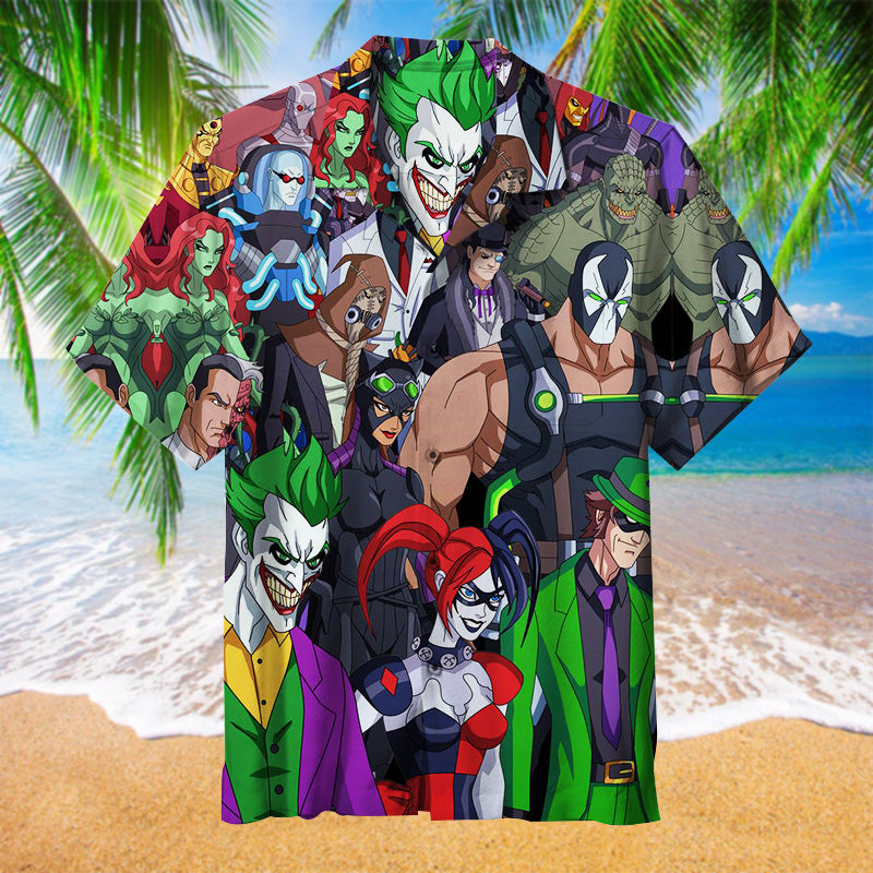 Gotham Villains | Unisex Hawaiian Shirt