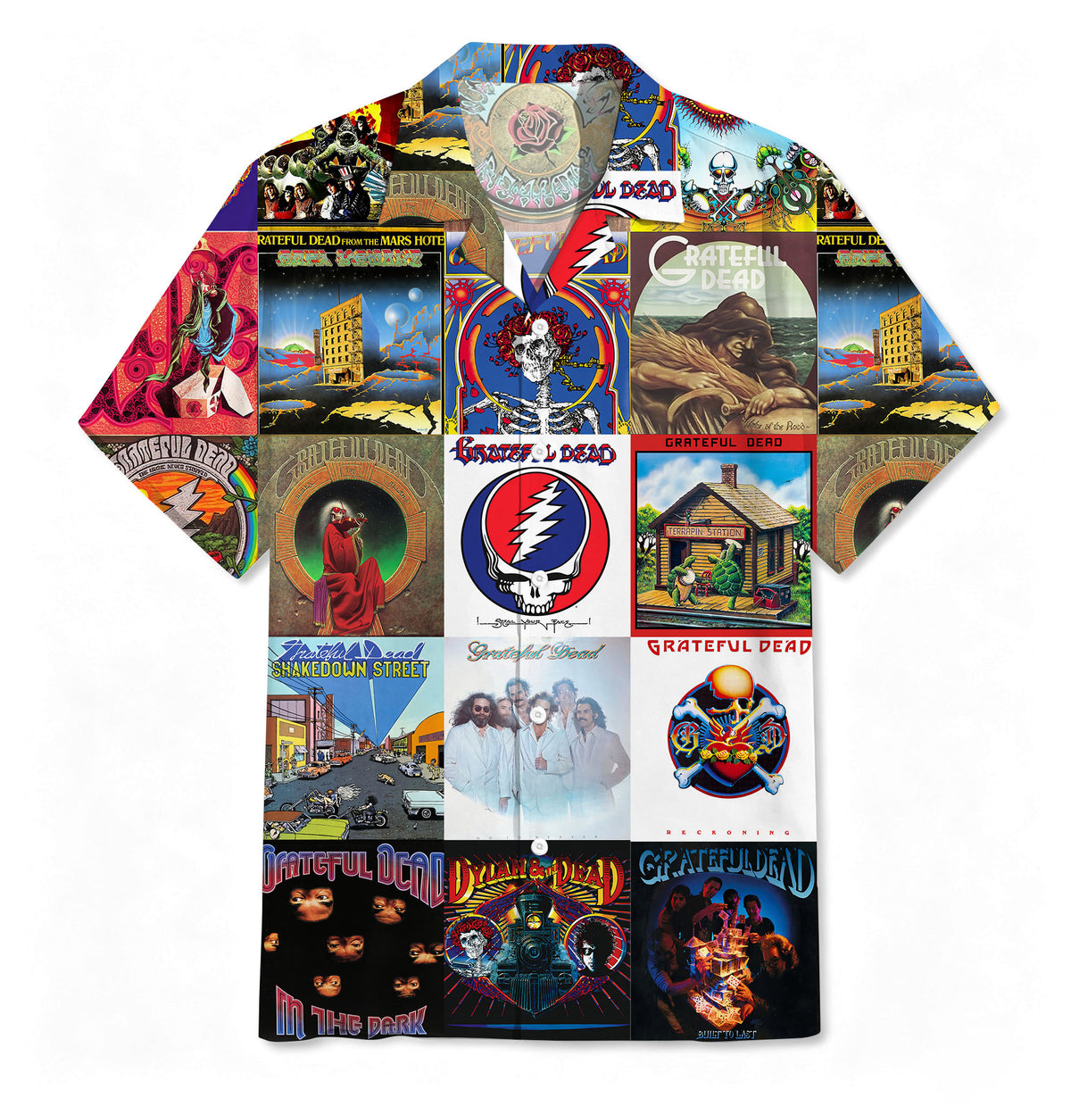 Grateful Dead Unisex Hawaiian Shirt