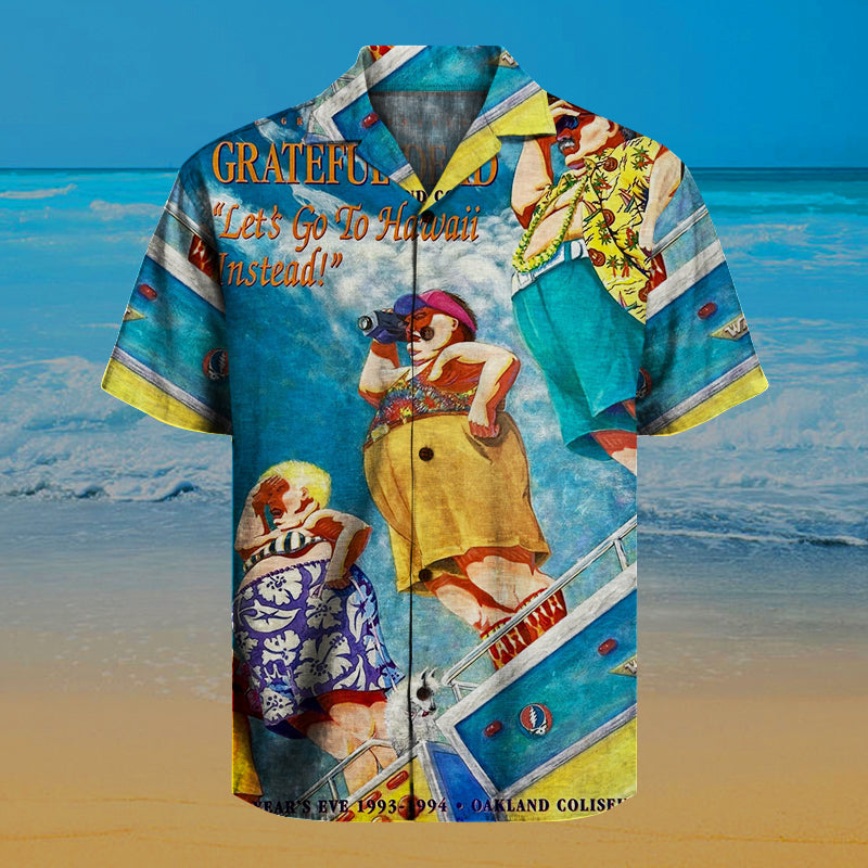 Grateful Dead Unisex Hawaiian Shirt