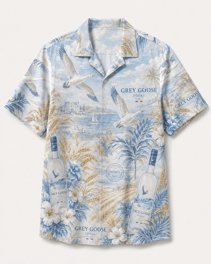 Grey Goose French Countryside Hawaiian Shirt