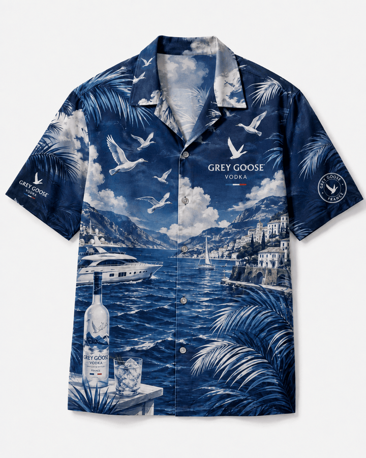 Grey Goose French Riviera Hawaiian Shirt