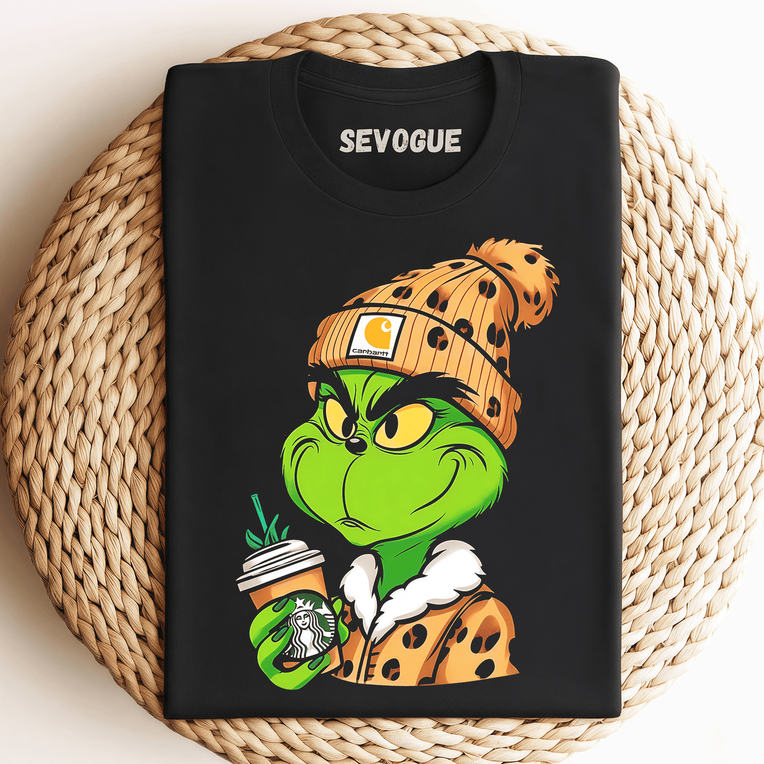 Grinch Boujee Christmas Unisex Tee, Sweatshirt & Hoodie