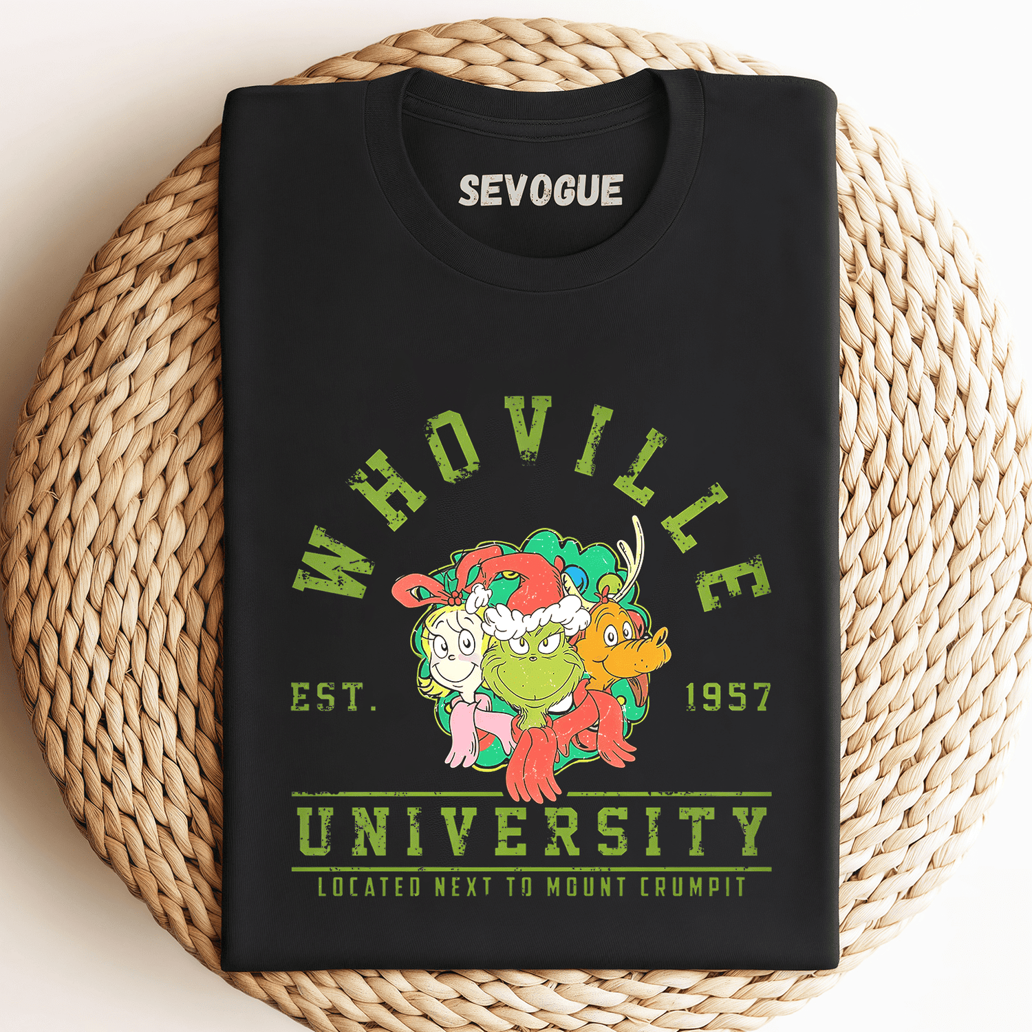 Grinch Nostalgia Xmas Unisex Tee, Sweatshirt & Hoodie