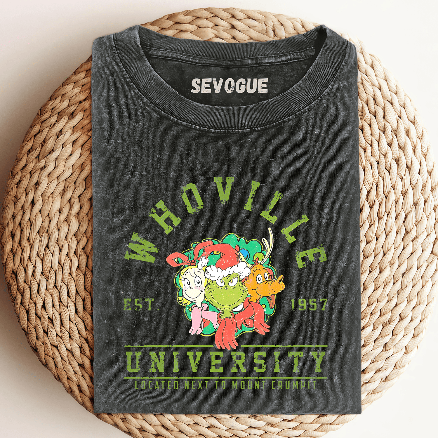 Grinch Nostalgia Xmas Unisex Tee, Sweatshirt & Hoodie