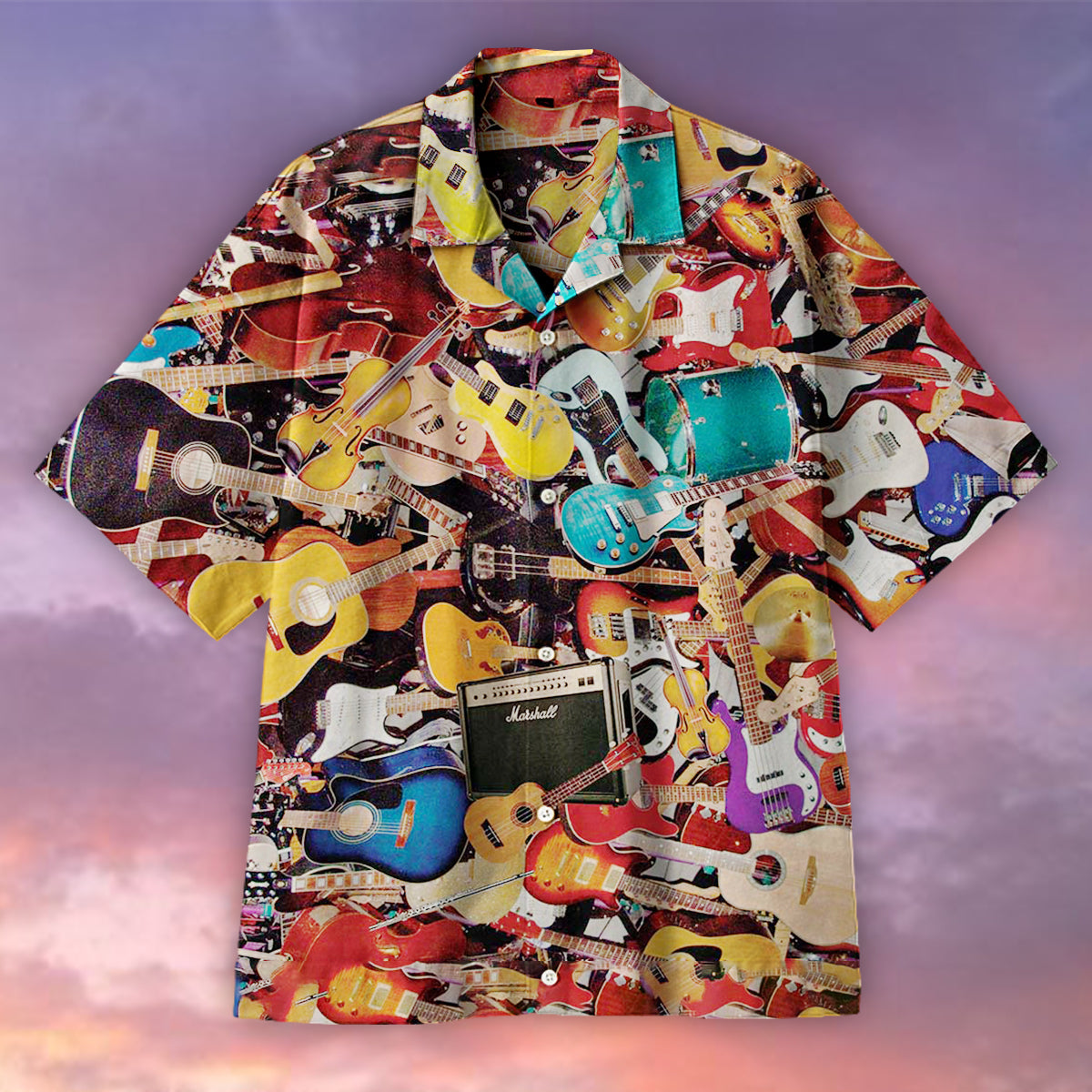Guitar Collection Universal Hawaiian Shirt