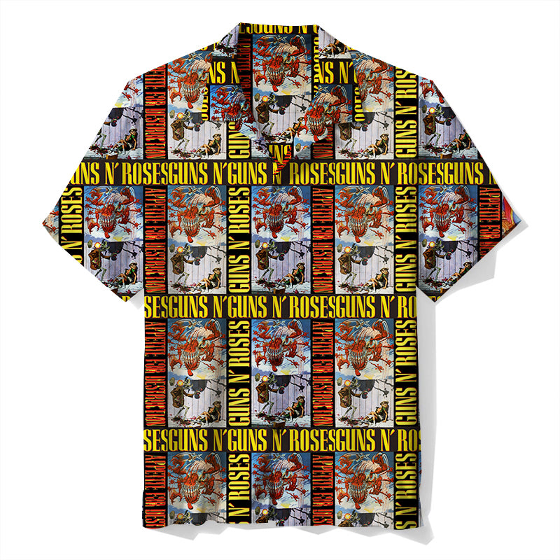 Guns N' Roses Unisex Hawaiian Shirt