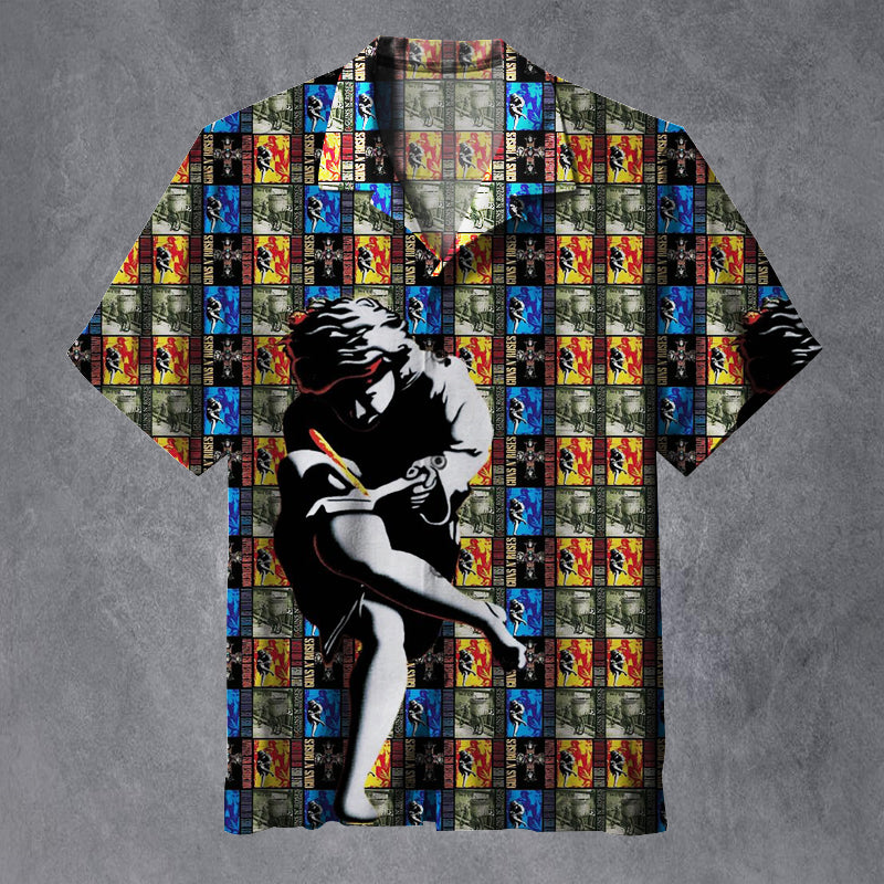 Guns N' Roses Unisex Hawaiian Shirt