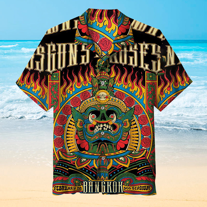 Guns N' Roses Unisex Hawaiian Shirt