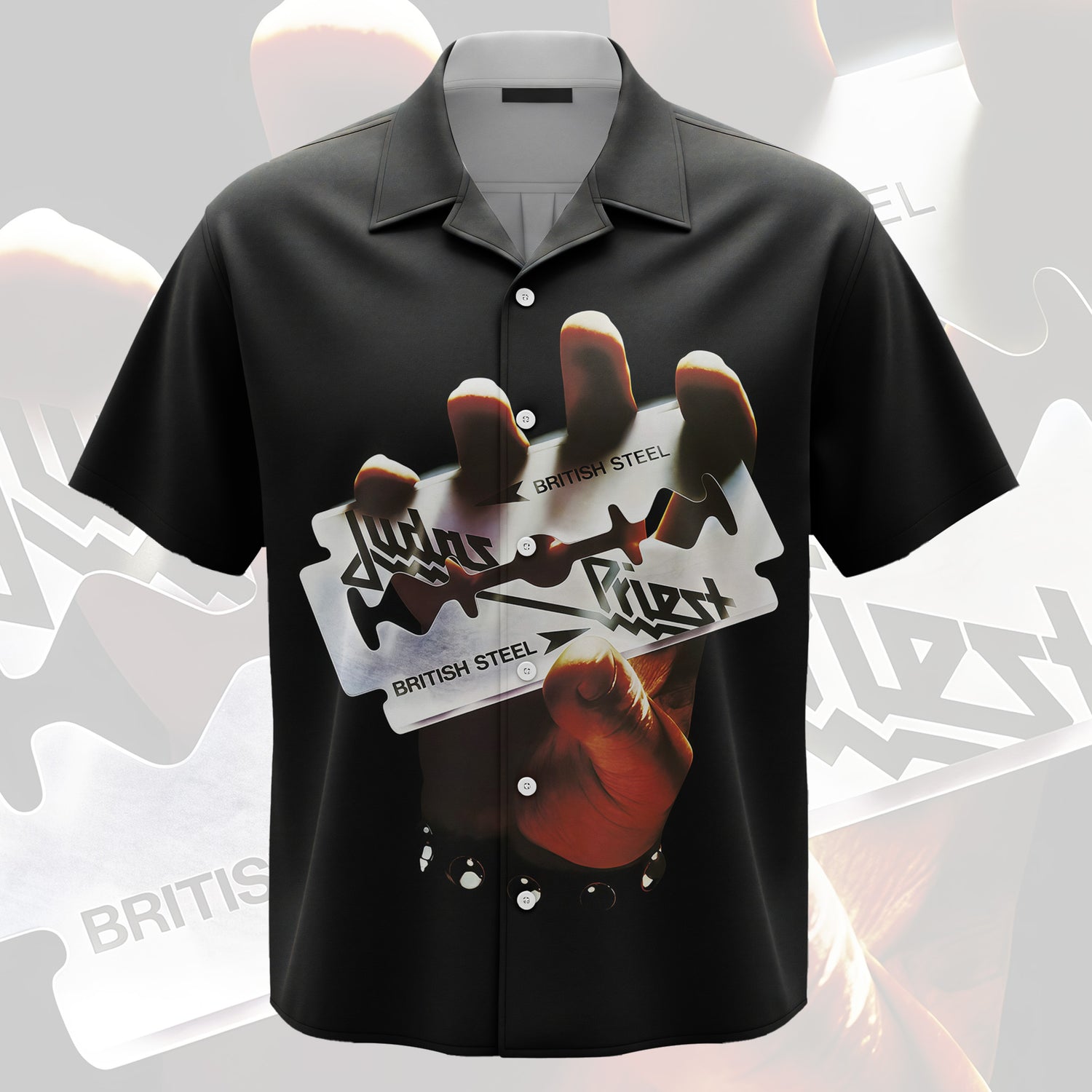 Judas Priest - British Steel Unisex Hawaiian Shirt
