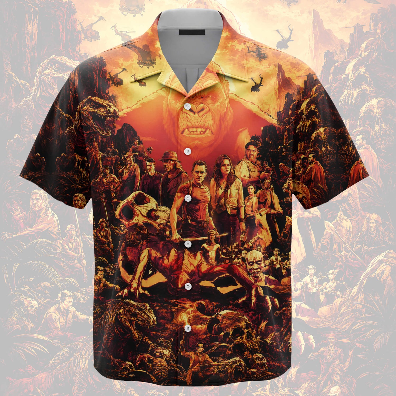 Autumn King-kong Universal Hawaiian Shirt