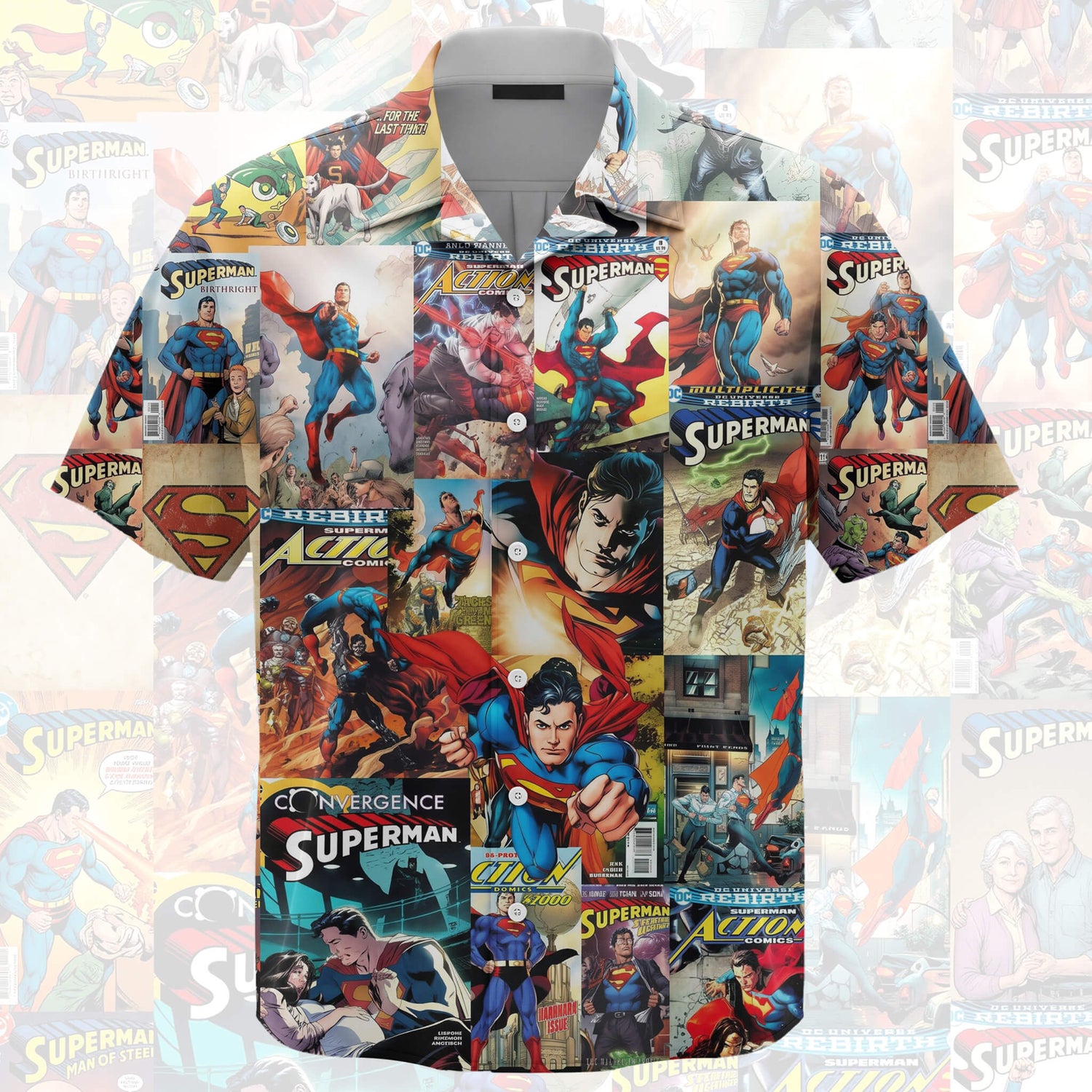 Superman Unisex Hawaiian Shirt