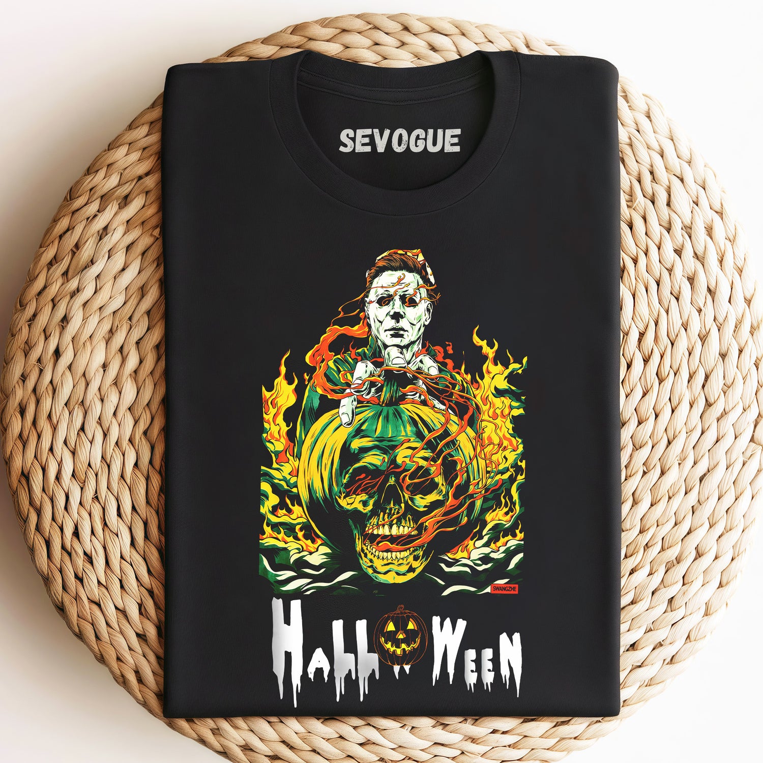 Halloween Michael Myers V4 Unisex Tee, Sweatshirt & Hoodi