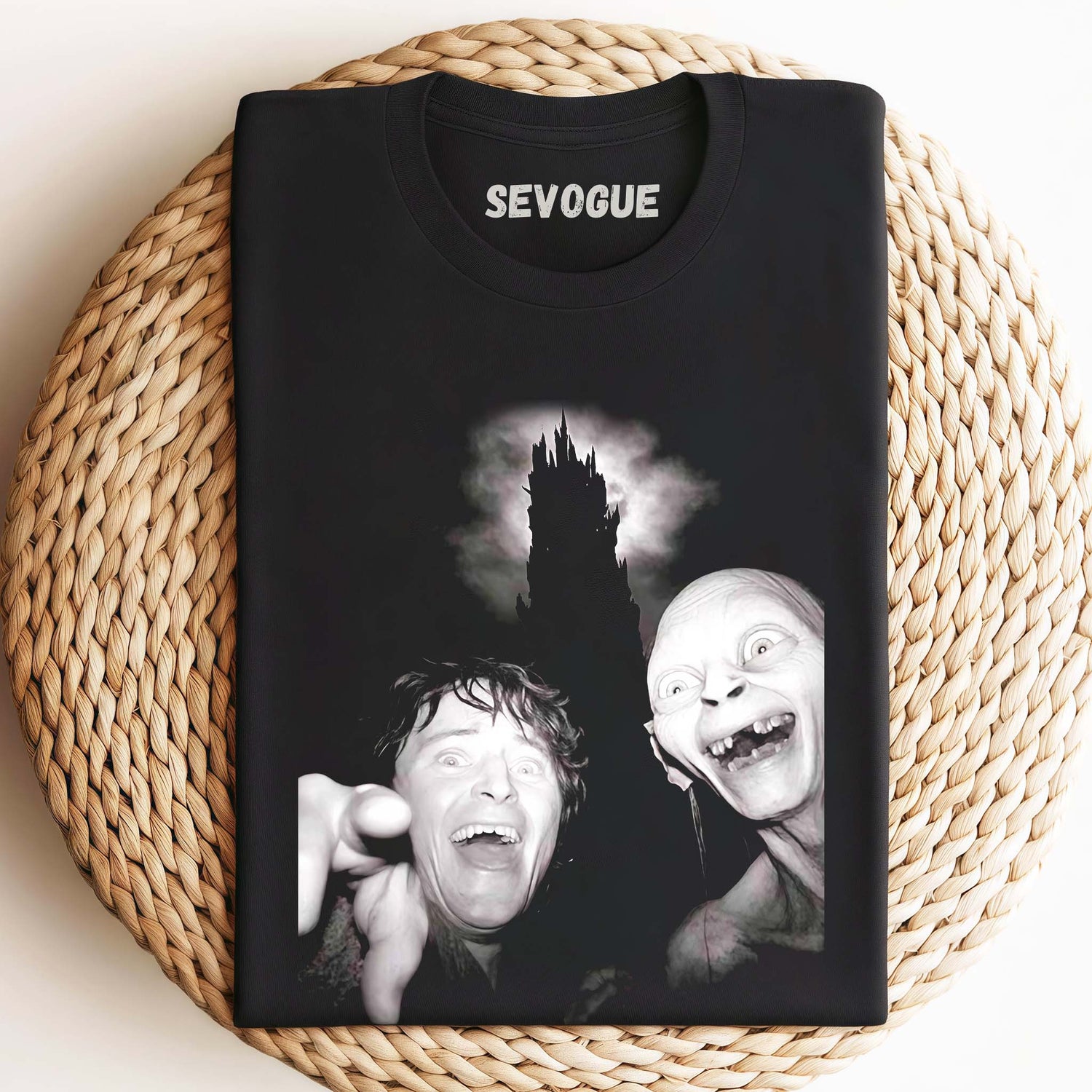 Happy Gollum Riding Unisex Tee, Sweatshirt & Hoodie