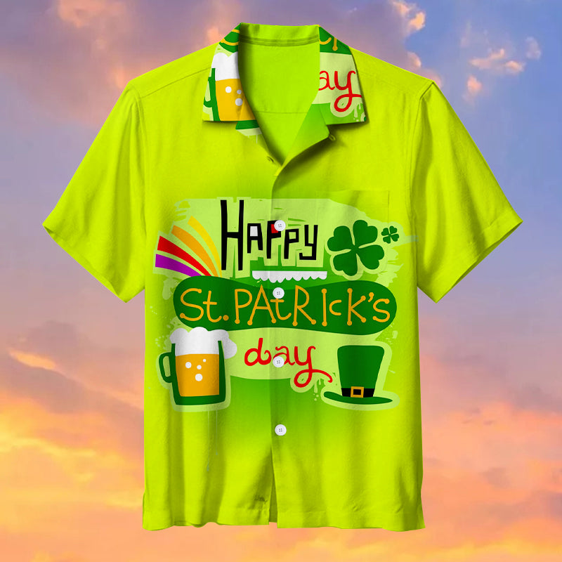 Happy St.Patrick's Day Unisex Hawaiian Shirt
