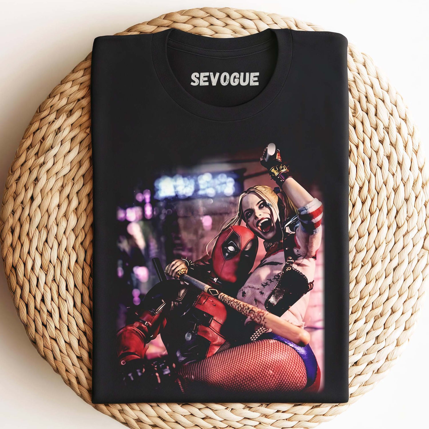 Harley Quinn And Deadpool Unisex Tee, Sweatshirt & Hoodie