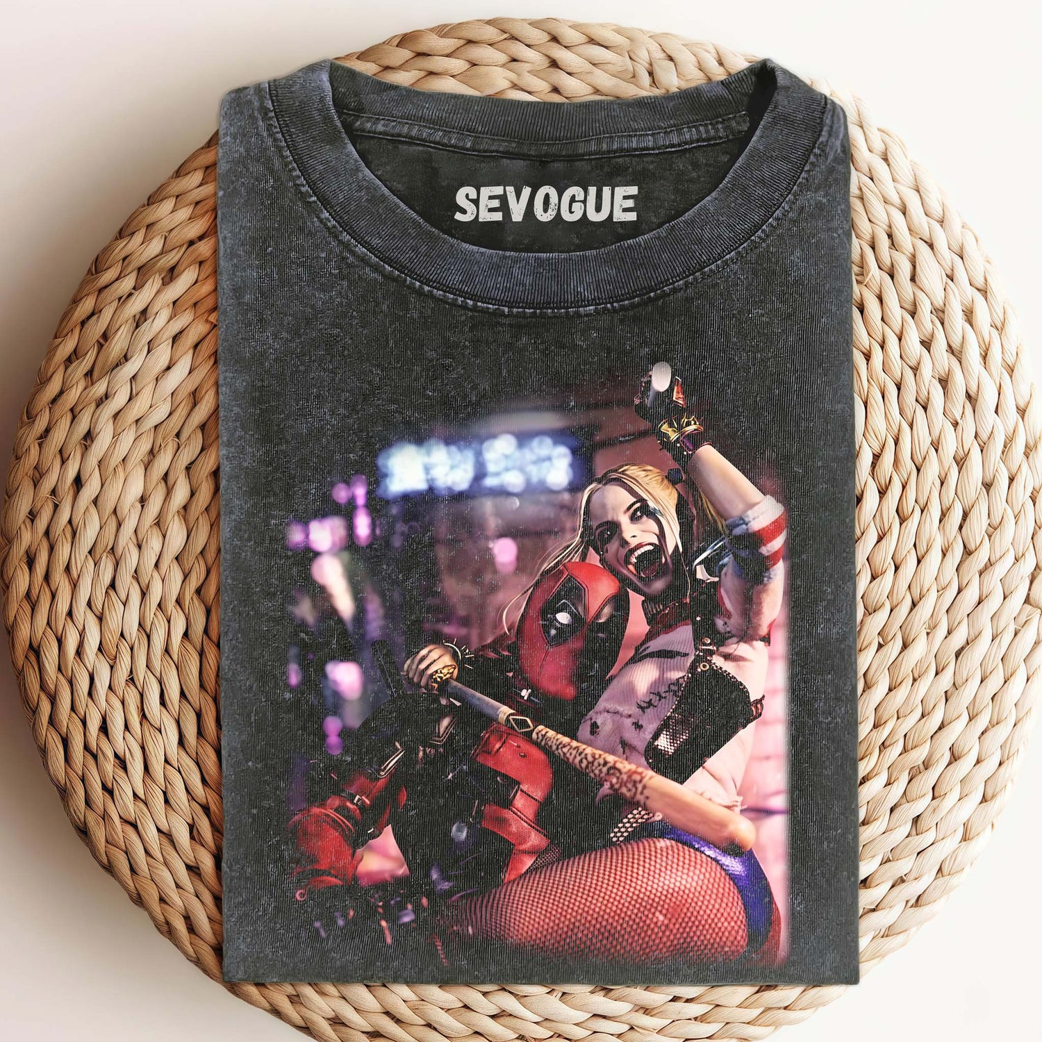 Harley Quinn And Deadpool Unisex Tee, Sweatshirt & Hoodie