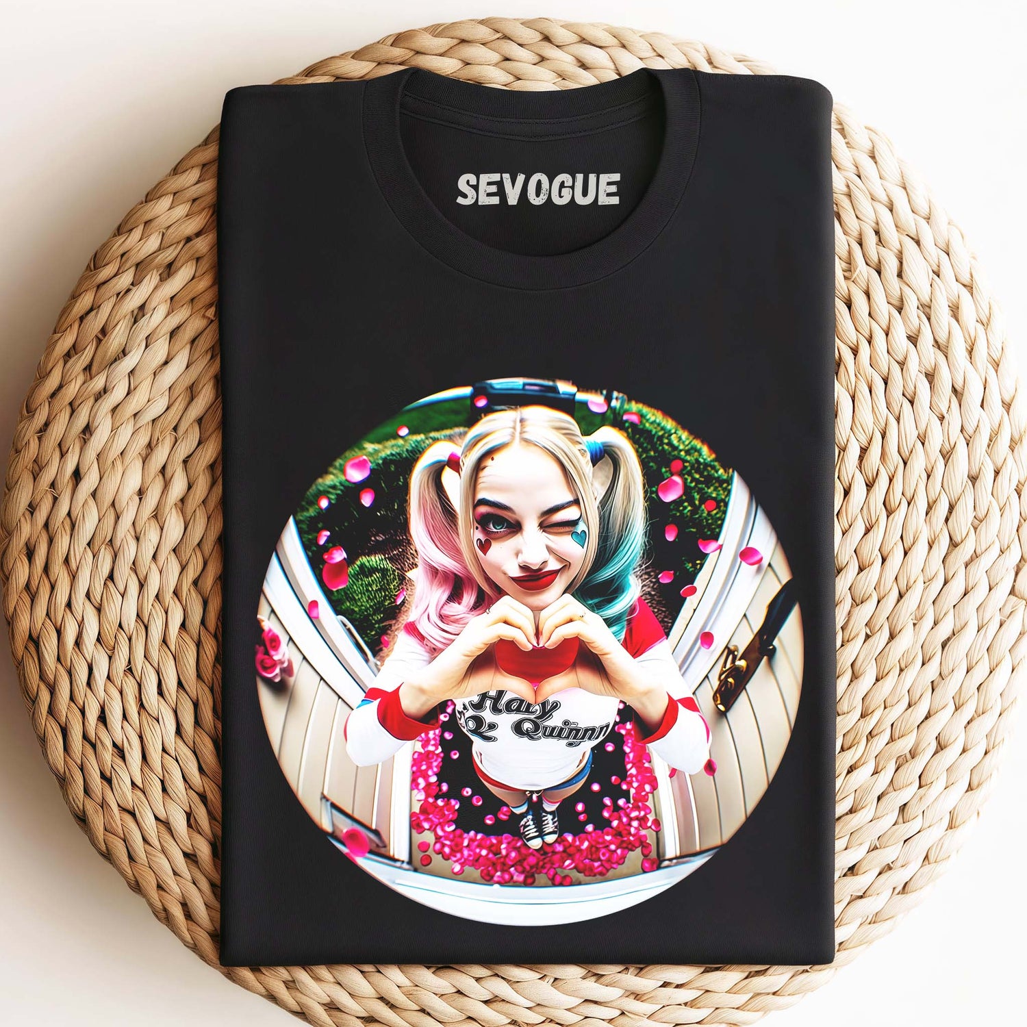 Harley Quinn Retro Unisex Tee, Sweatshirt & Hoodie