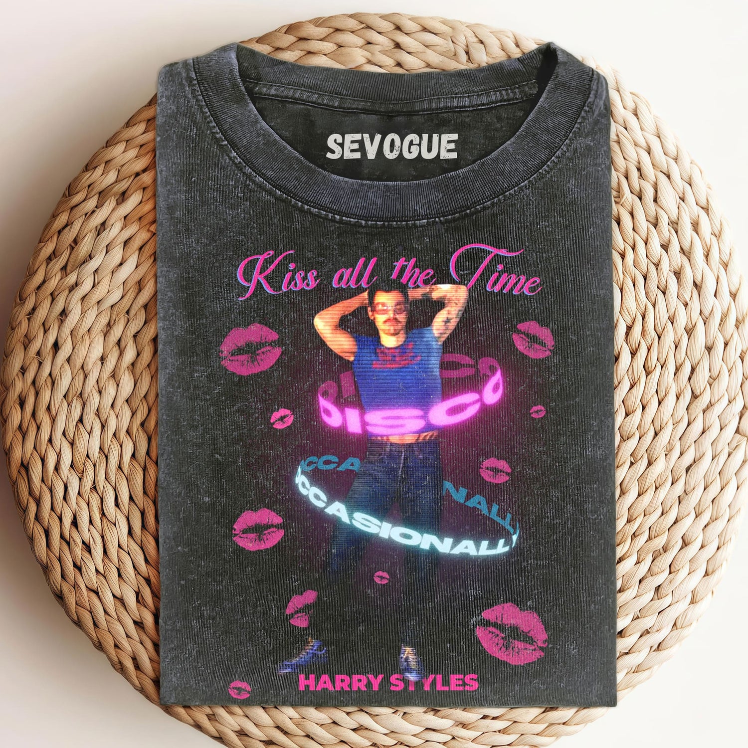 Harry Styles Kiss All Unisex Tee, Tank Top, Layered LS, Sweatshirt & Hoodie