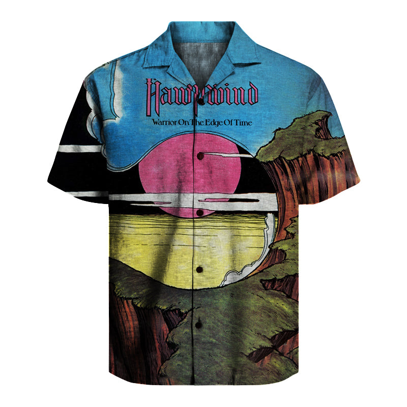 Hawkwind - Warrior on the Edge of Time Unisex Hawaiian Shirt
