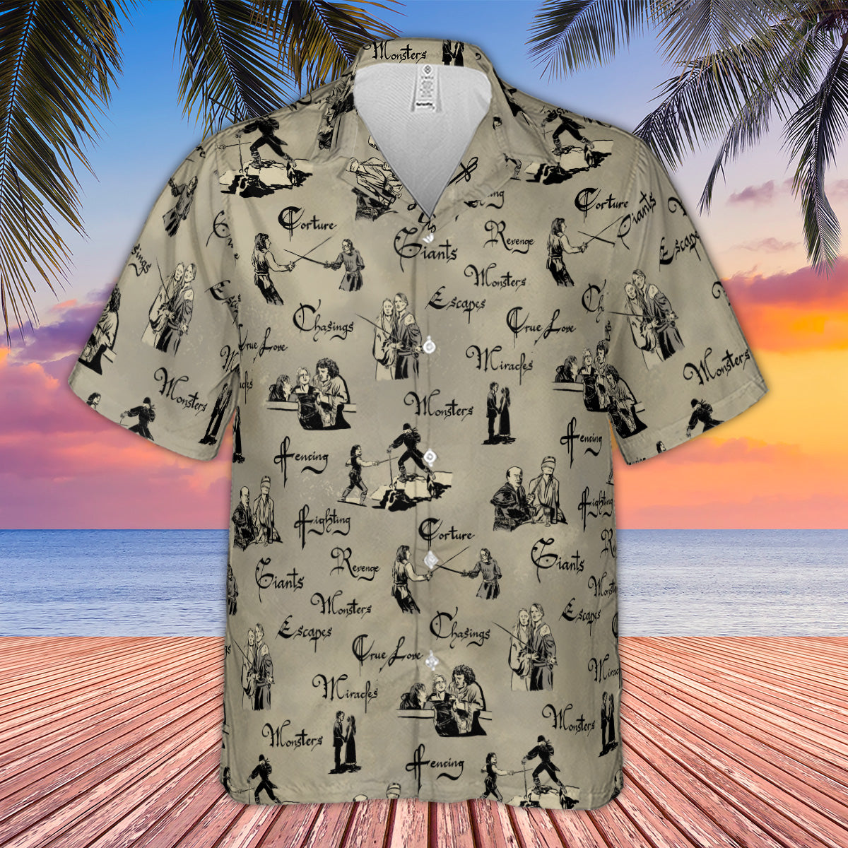 Hencing Fighting The Princess Bride Hawaiian Shirt
