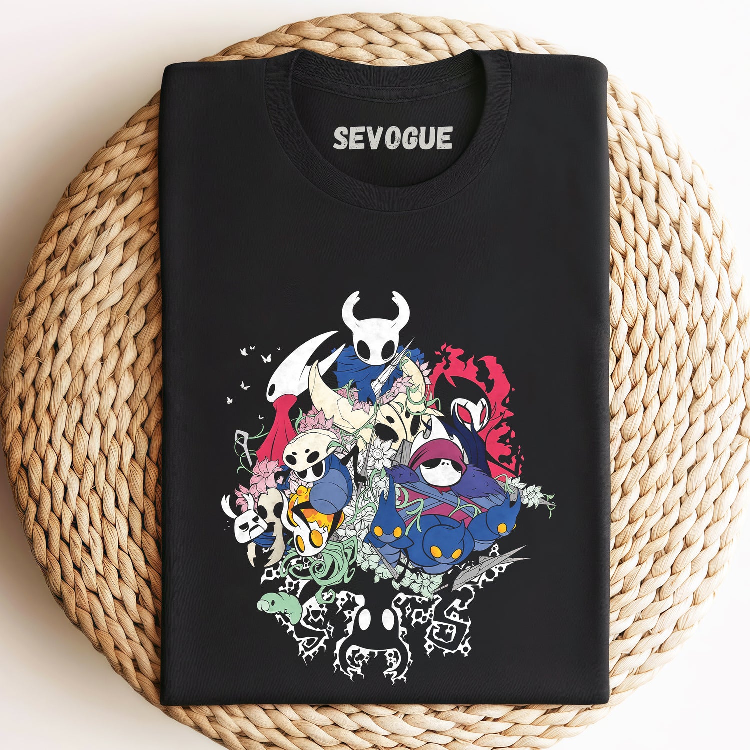 Hollow Knight Silksong Unisex Washed Unisex Tee, Sweatshirt & Hoodi