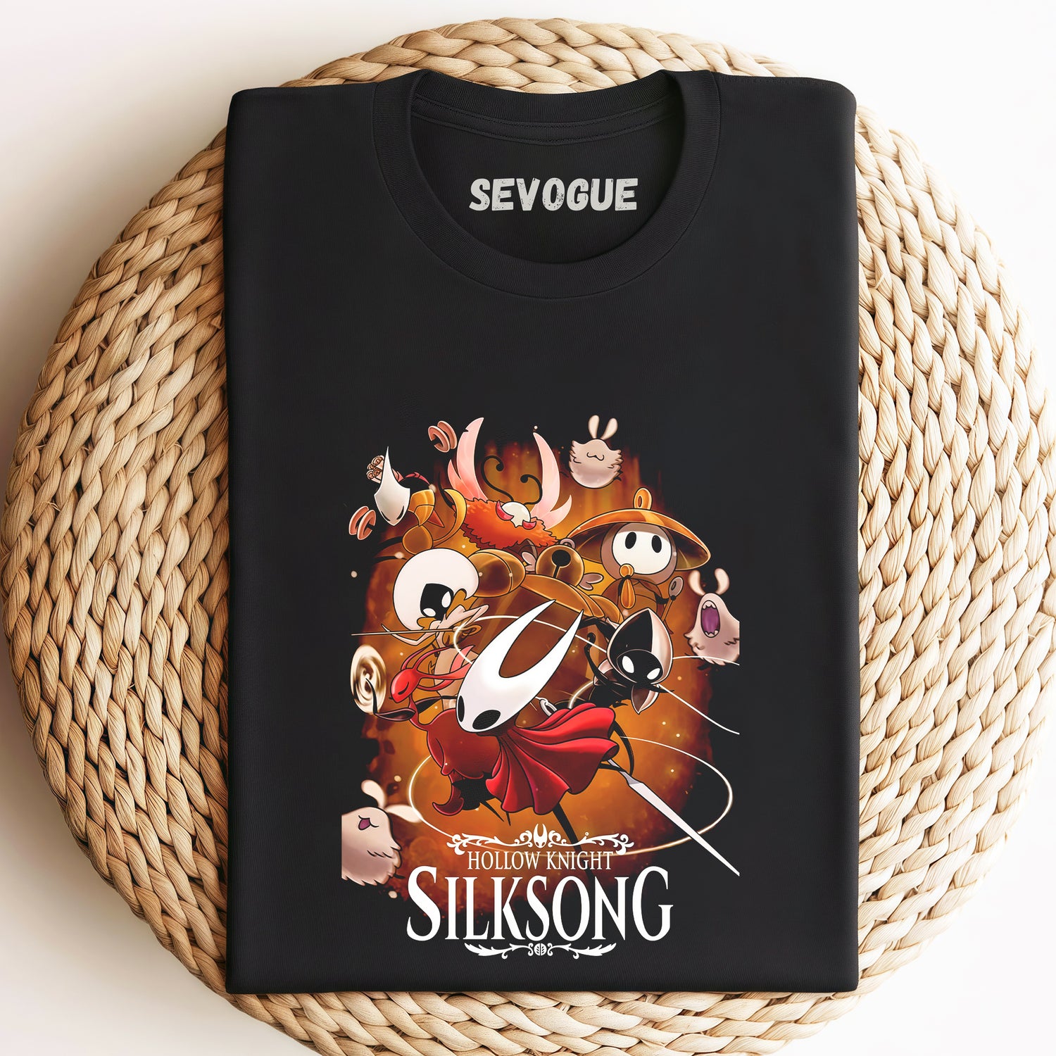 Hollowk Night Silk Song Washed Unisex Tee, Sweatshirt & Hoodi