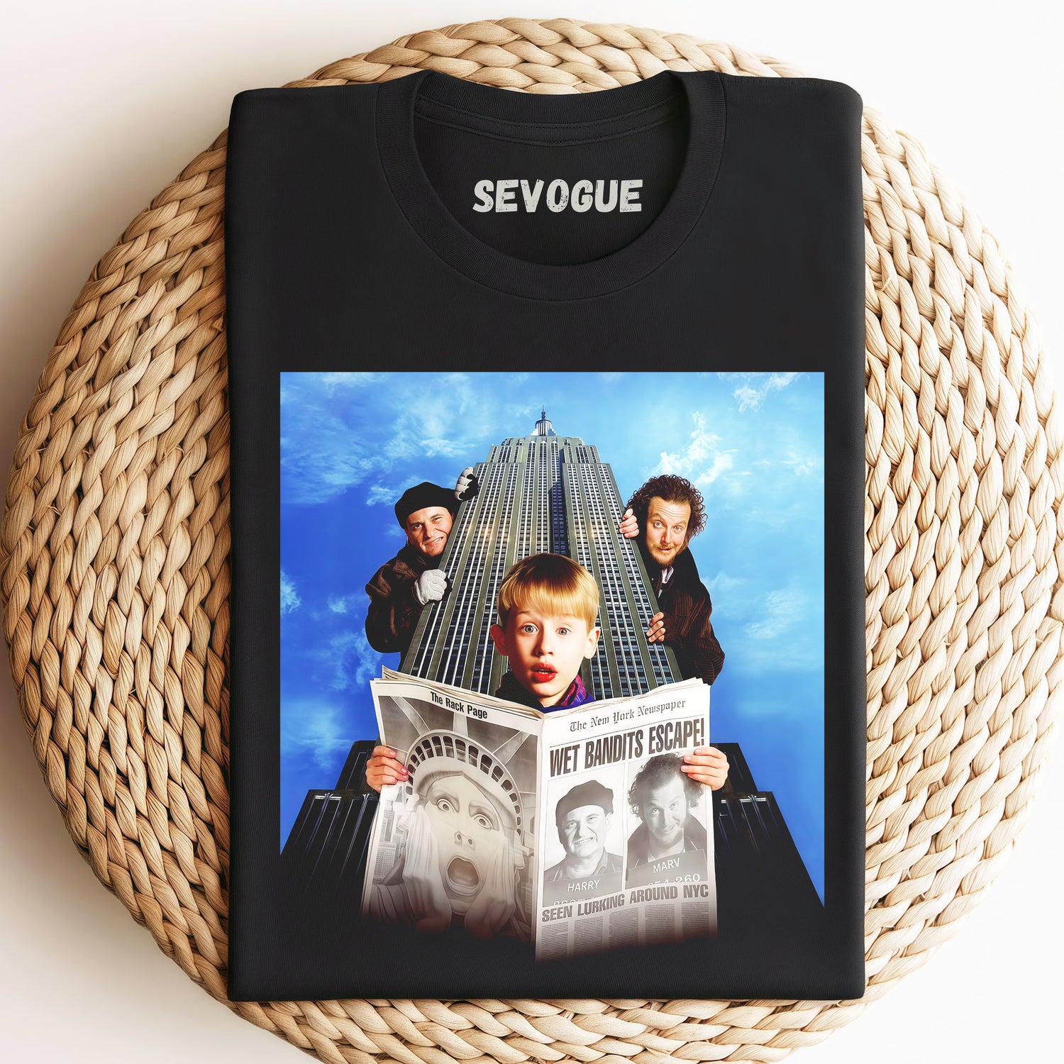 Home Alone Poster Unisex Tee, Sweatshirt & Hoodie