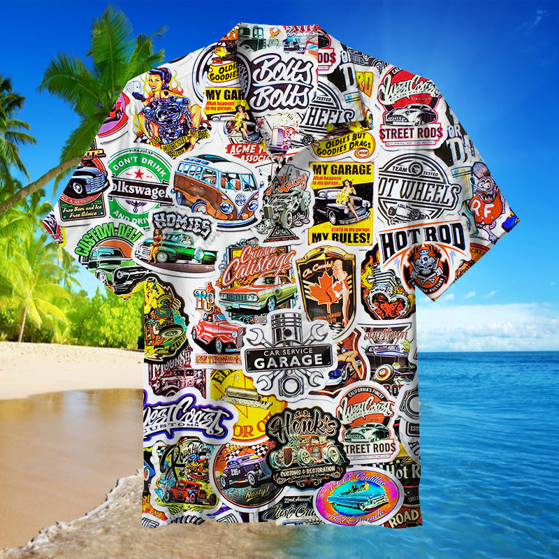 Hot Rod Collectione Universal Hawaiian Shirt