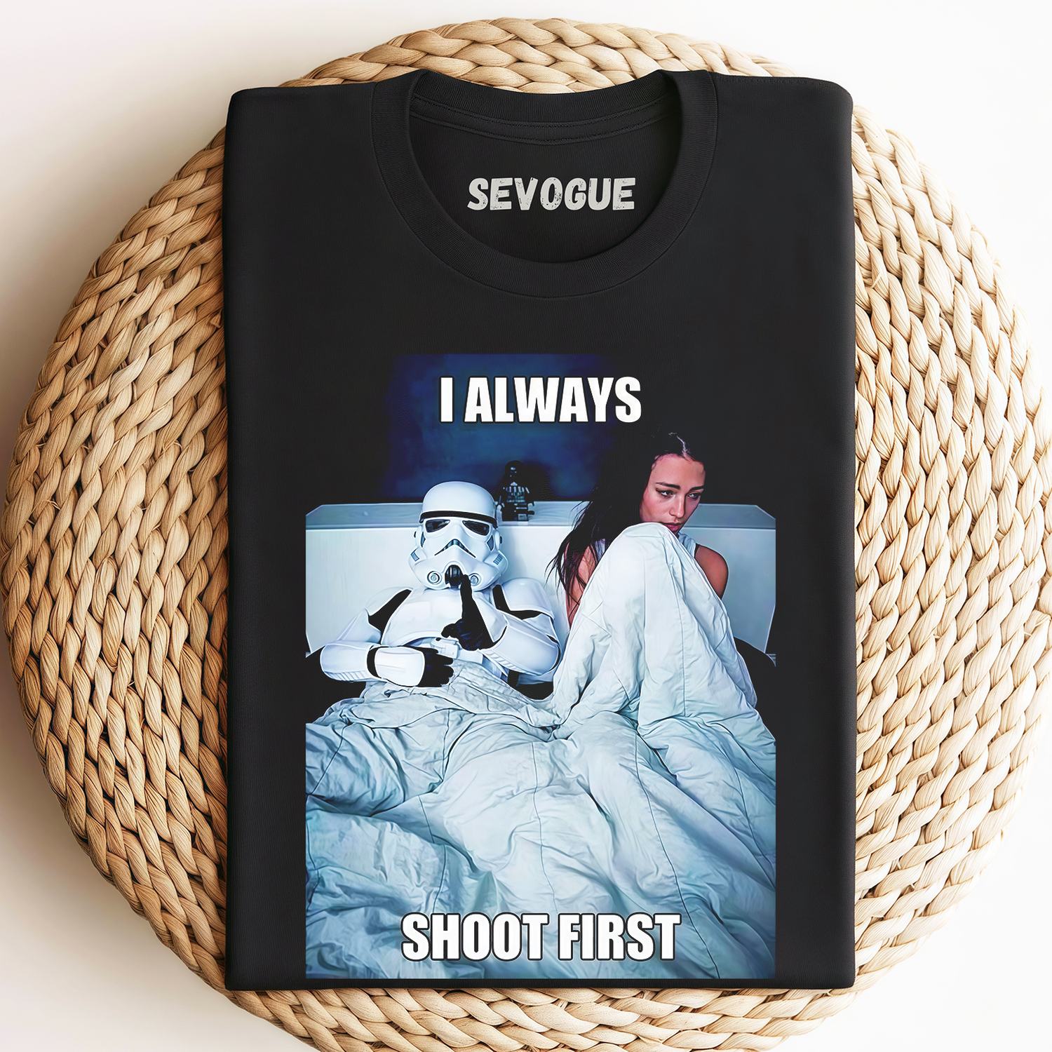I Always Shoot First Unisex Tee, Sweatshirt & Hoodie