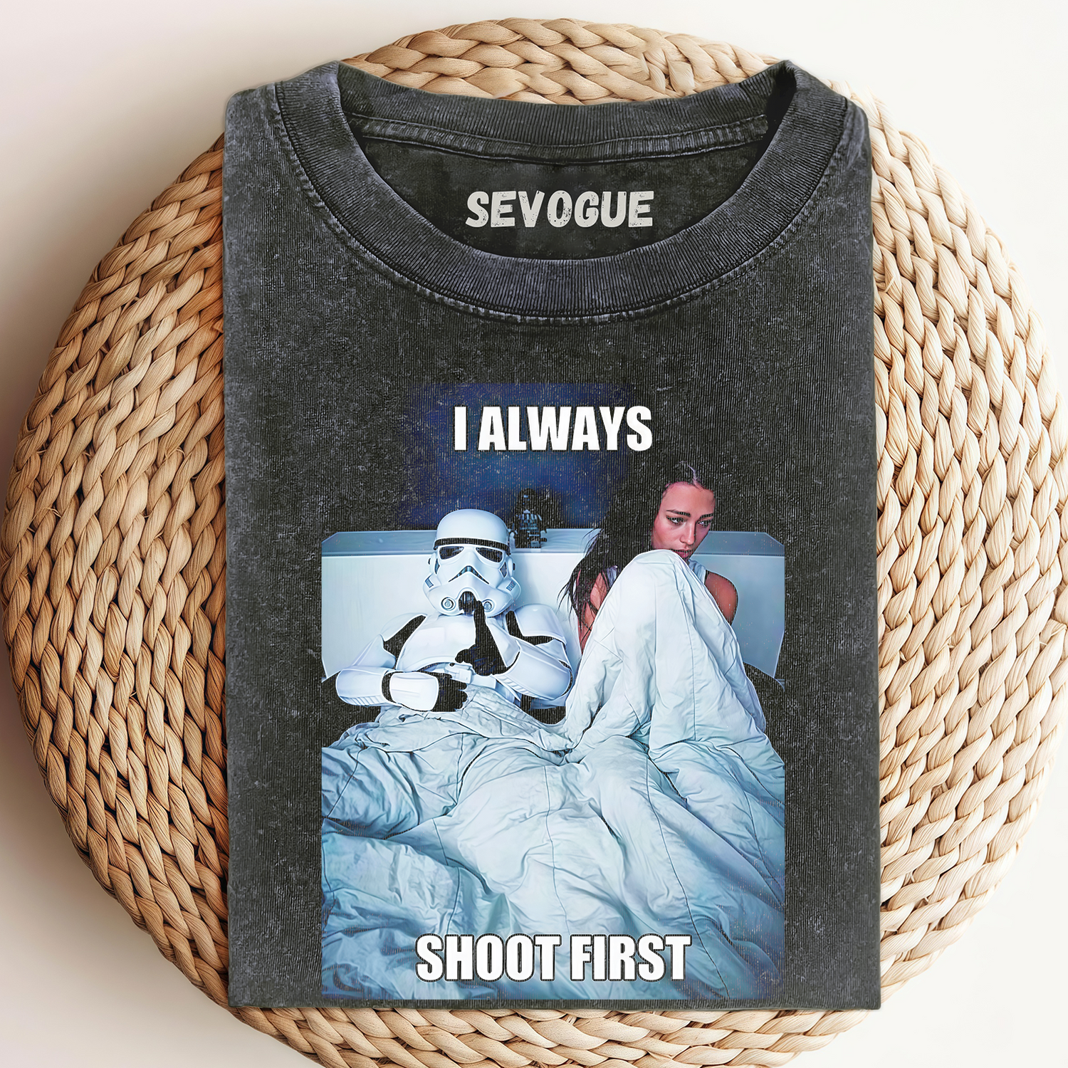 I Always Shoot First Unisex Tee, Sweatshirt & Hoodie