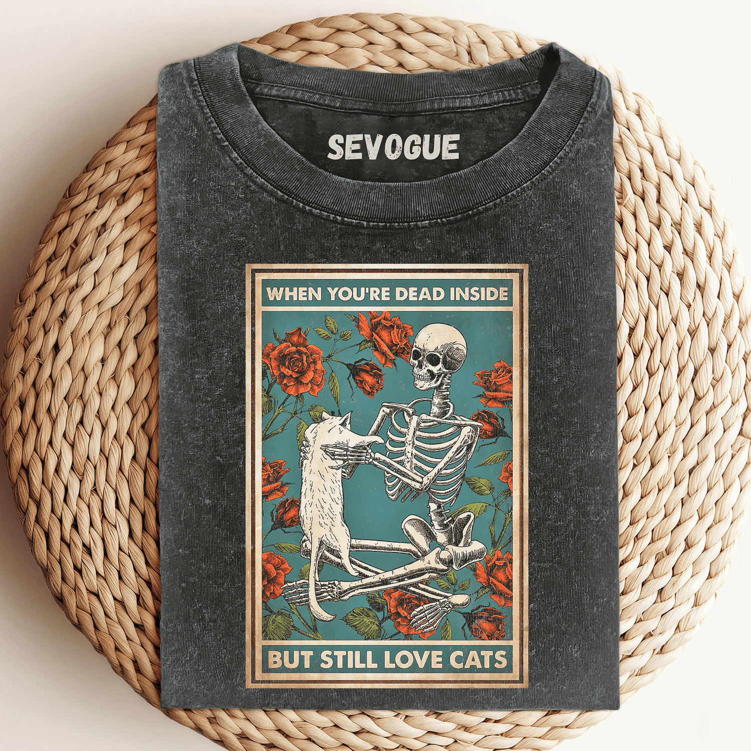 I Am Dead Inside Because I Still Love One Cat Unisex Tee, Sweatshirt & Hoodie