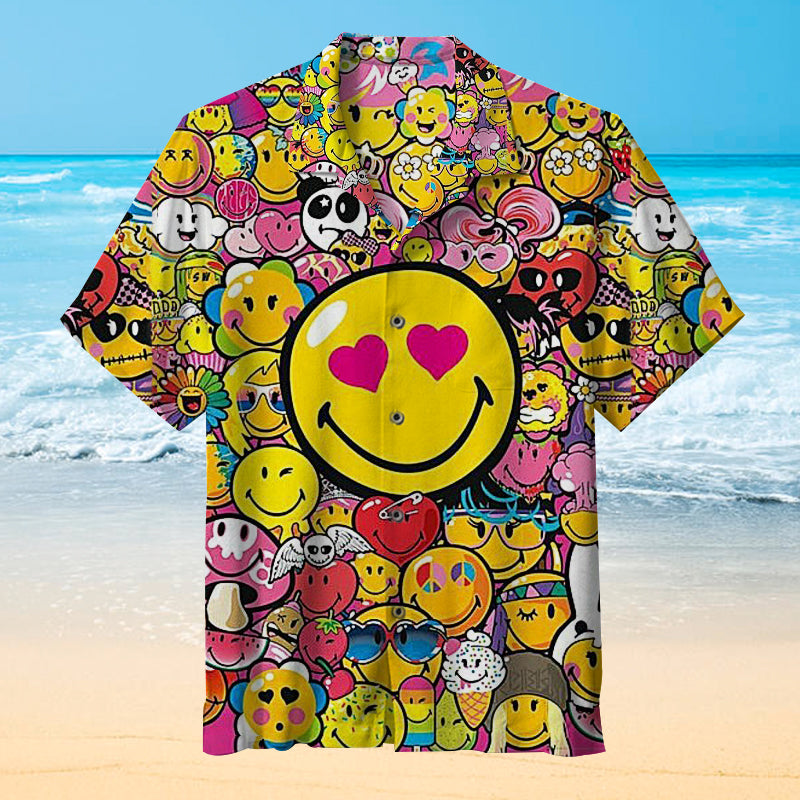 I Like Smiley Emoji |Universal Hawaiian Shirt