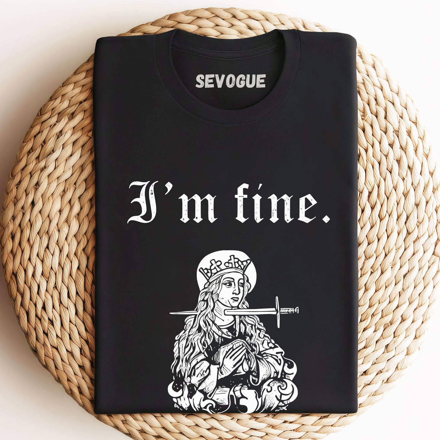 I'm Fine Vintage Unisex Tee, Sweatshirt & Hoodi