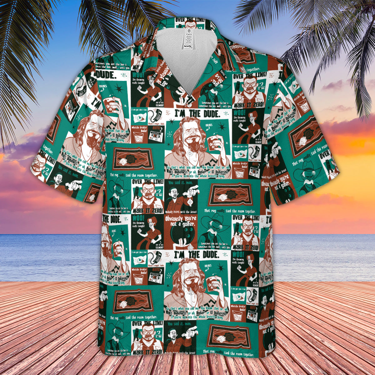 I'm The Dude The Big Lebowski Hawaiian Shirt