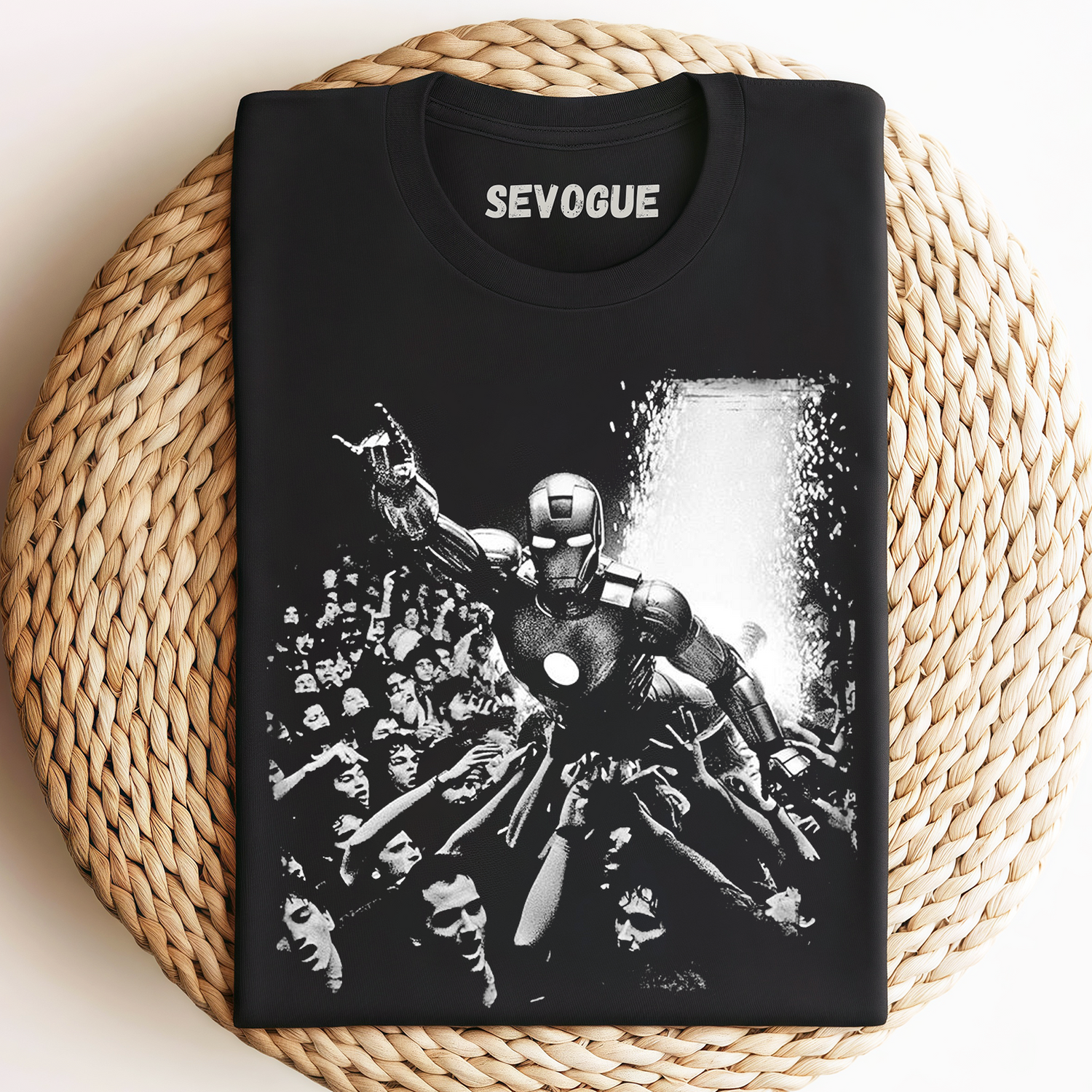Iron Man- Crowd-Surfing Hero Unisex Tee, Sweatshirt & Hoodie