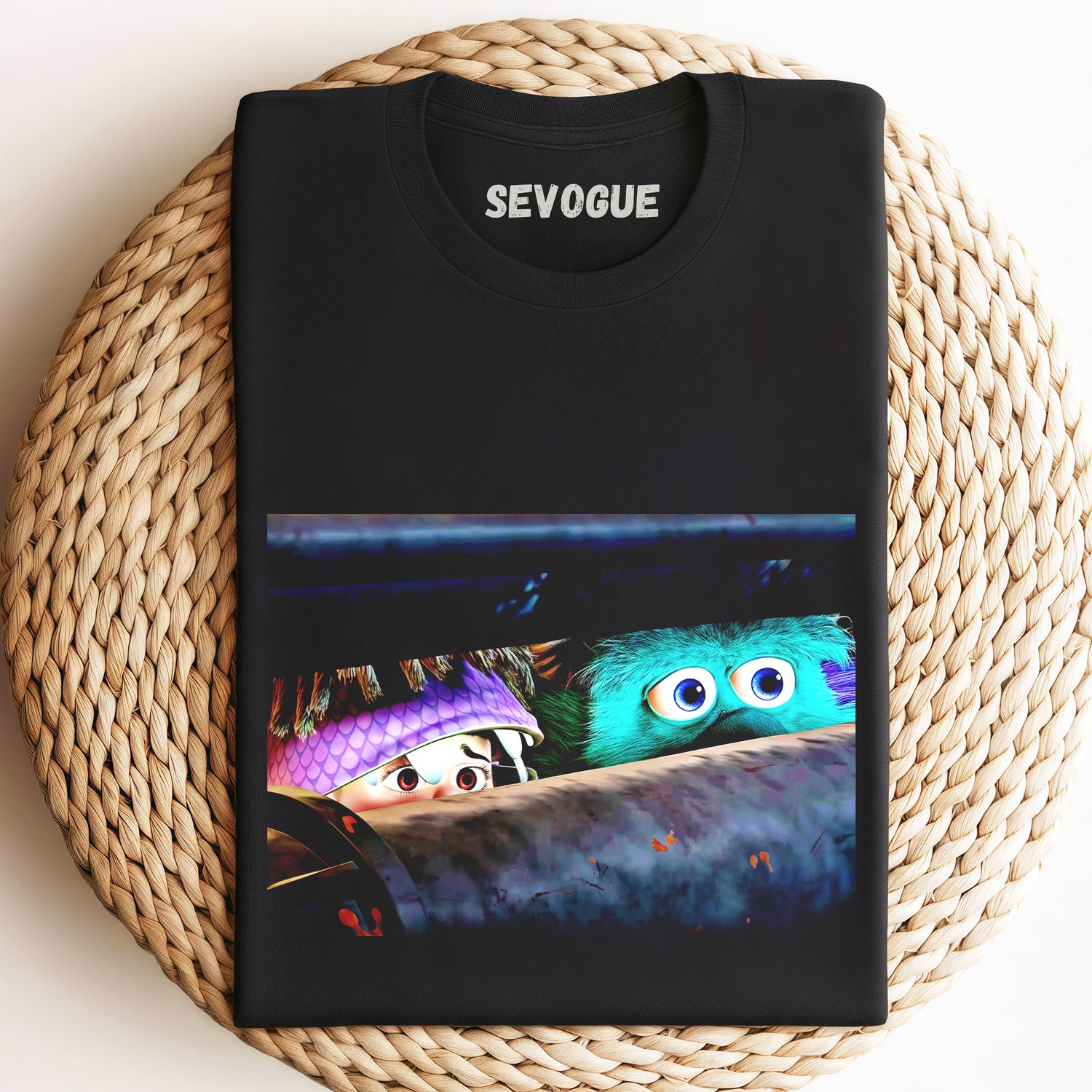 James P. Sullivan & Boo Are Peeping Unisex Tee, Sweatshirt & Hoodi
