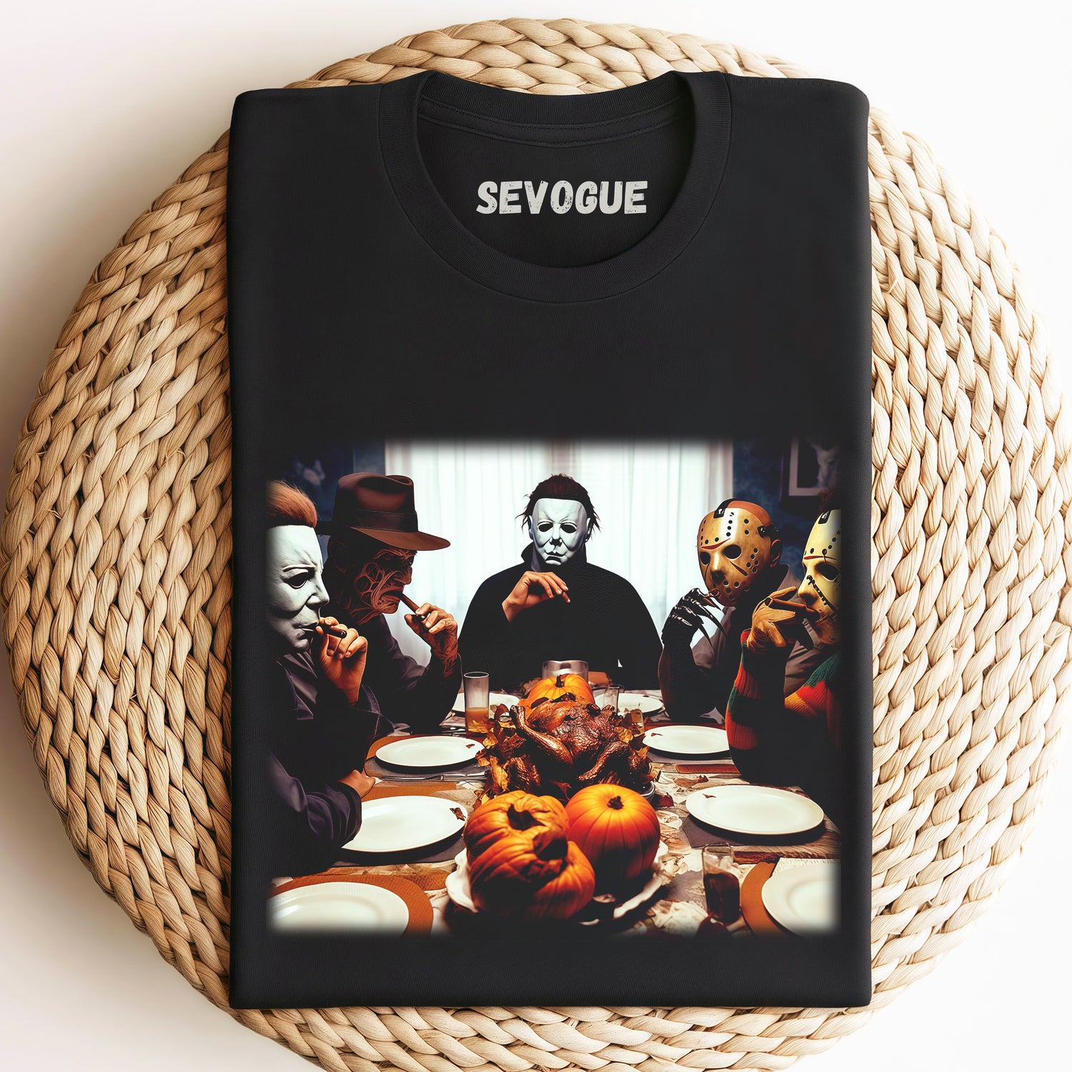 Jason Voorhees & Michael Myers Unisex Tee, Sweatshirt & Hoodie
