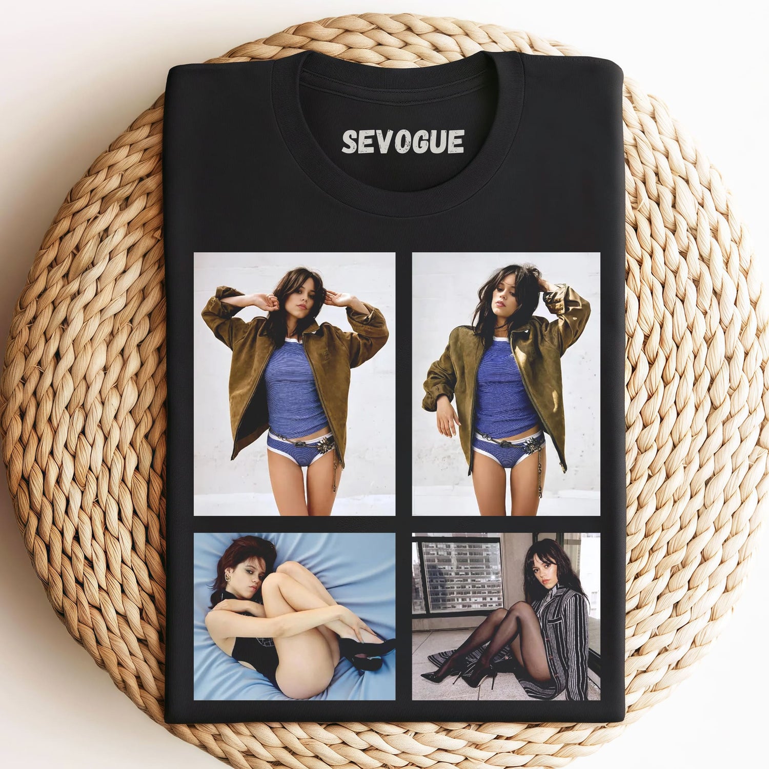 Jenna Ortega Unisex Tee, Tank Top, Layered LS, Sweatshirt & Hoodie