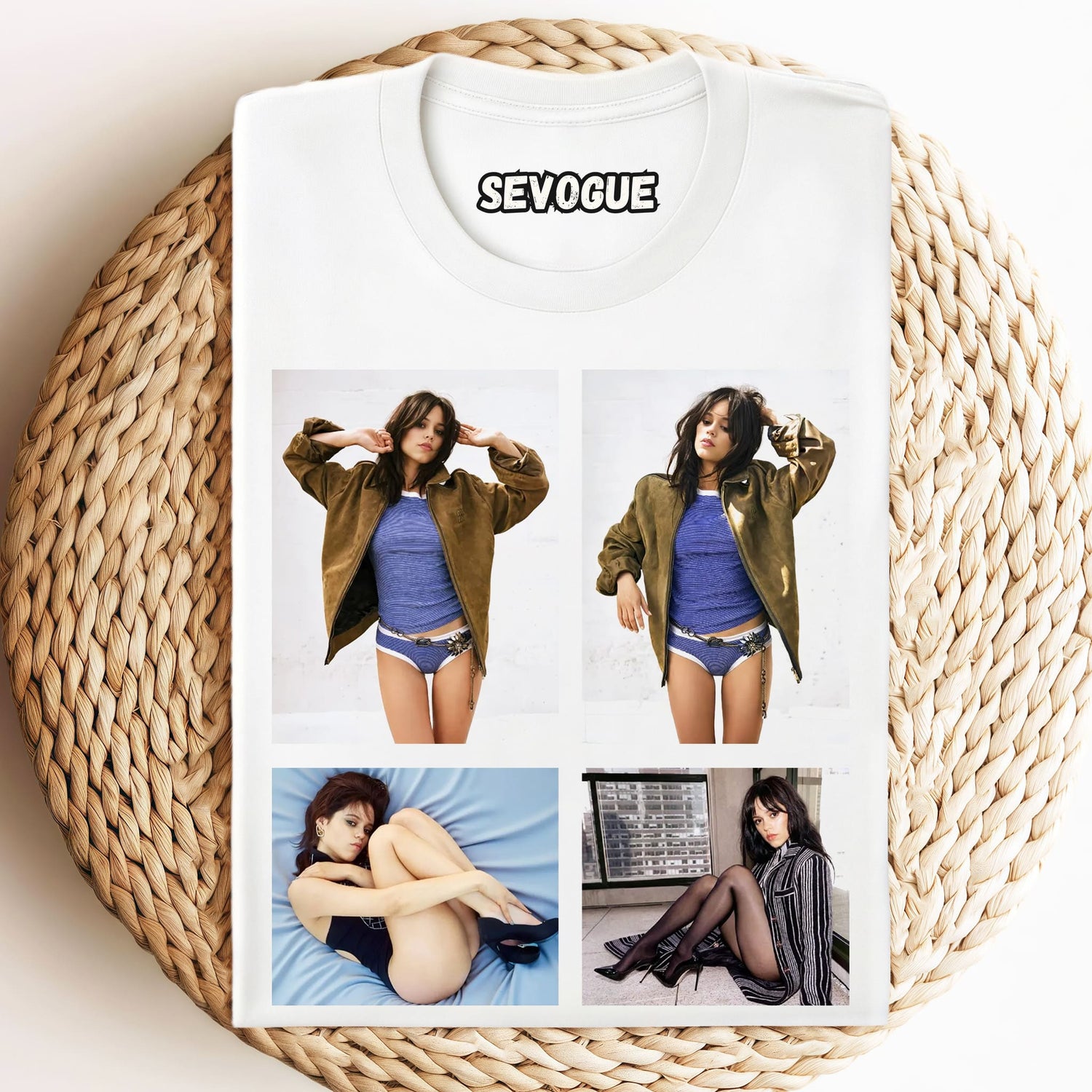 Jenna Ortega Unisex Tee, Tank Top, Layered LS, Sweatshirt & Hoodie
