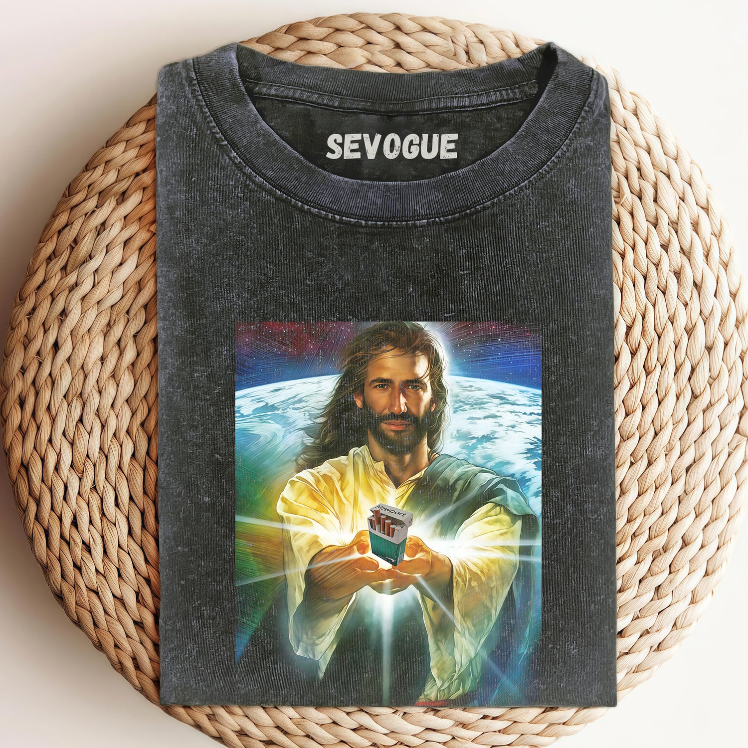 Jesus Cigarette Unisex Tee, Sweatshirt & Hoodi