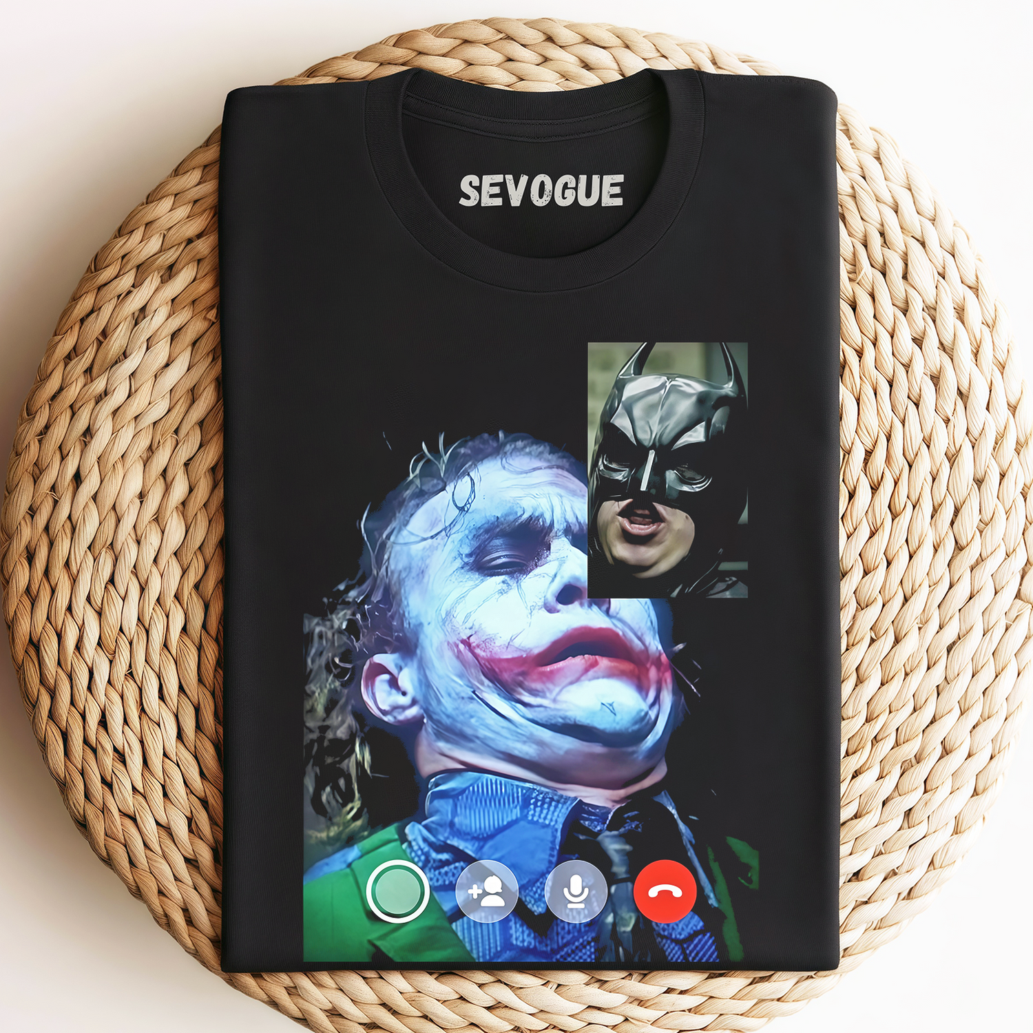 Joker And Batman Video Call Unisex Tee, Sweatshirt & Hoodie