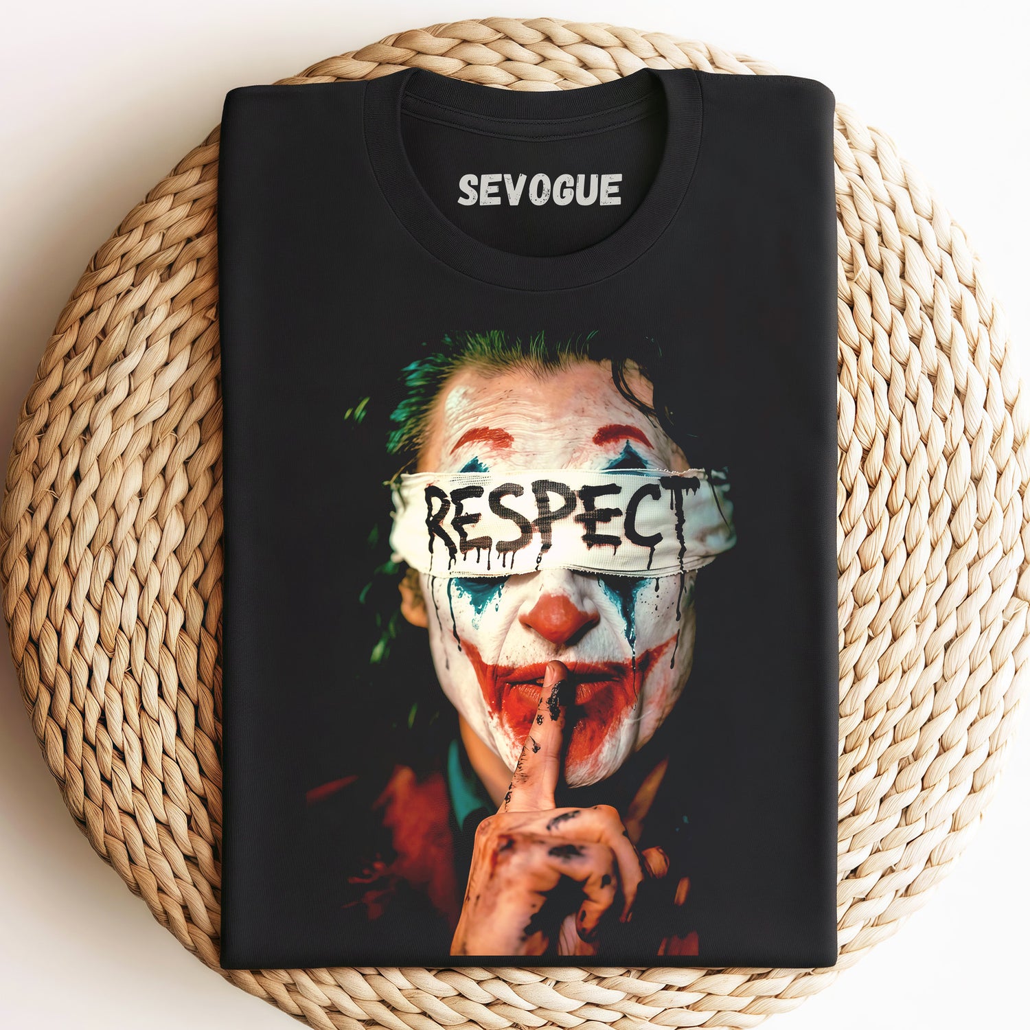 Joker ‘Respect’ Unisex Tee, Sweatshirt & Hoodi