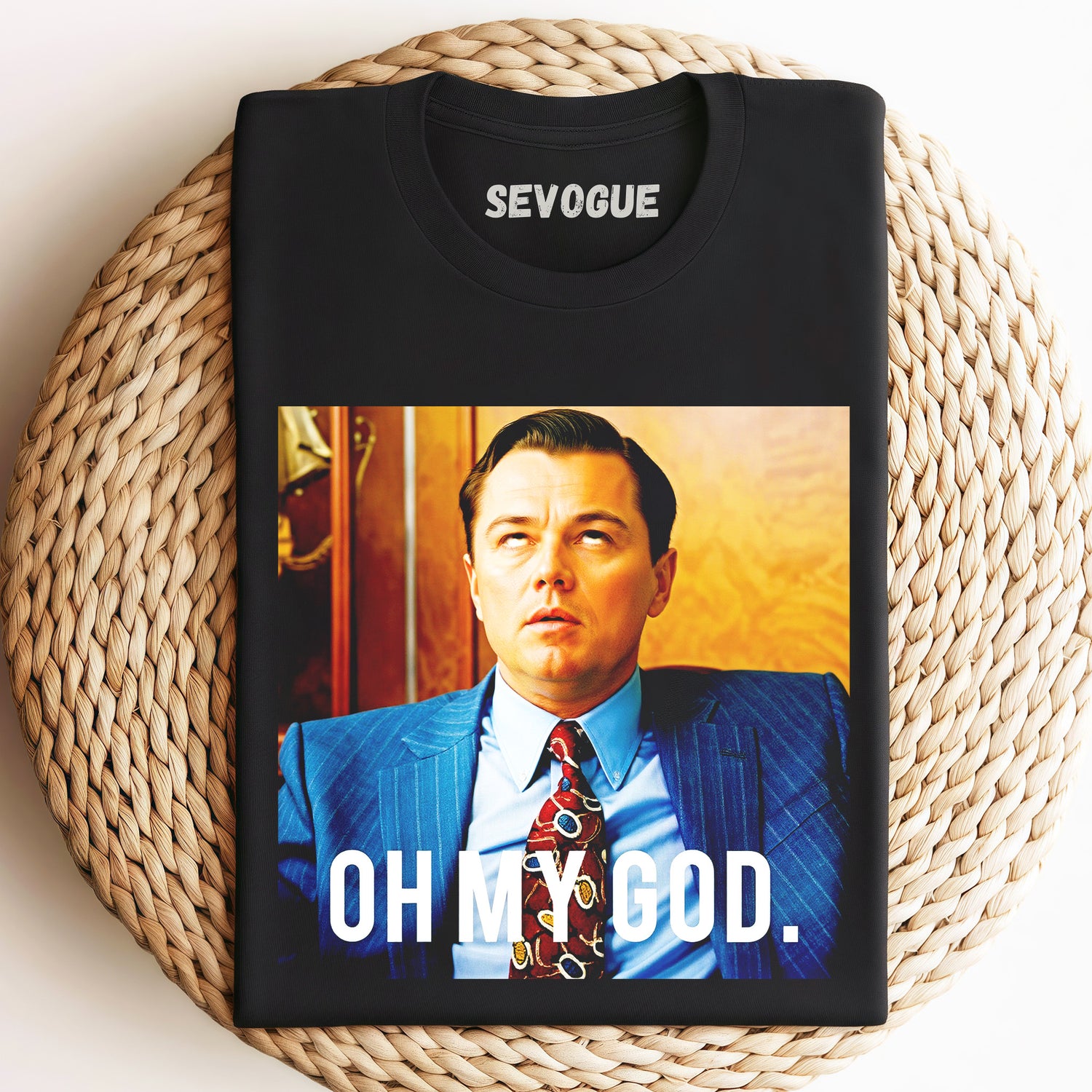 Jordan Belfort Rolls His Eyes Unisex Tee, Sweatshirt & Hoodi