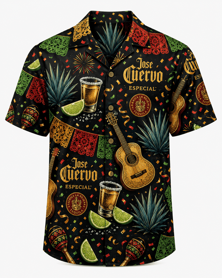 Jose Cuervo Fiesta Mexicana Hawaiian Shirt