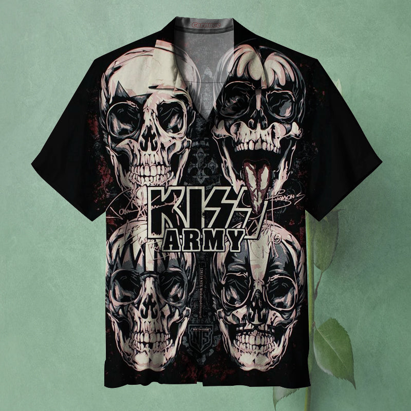 KISS Band Unisex Hawaiian Shirt