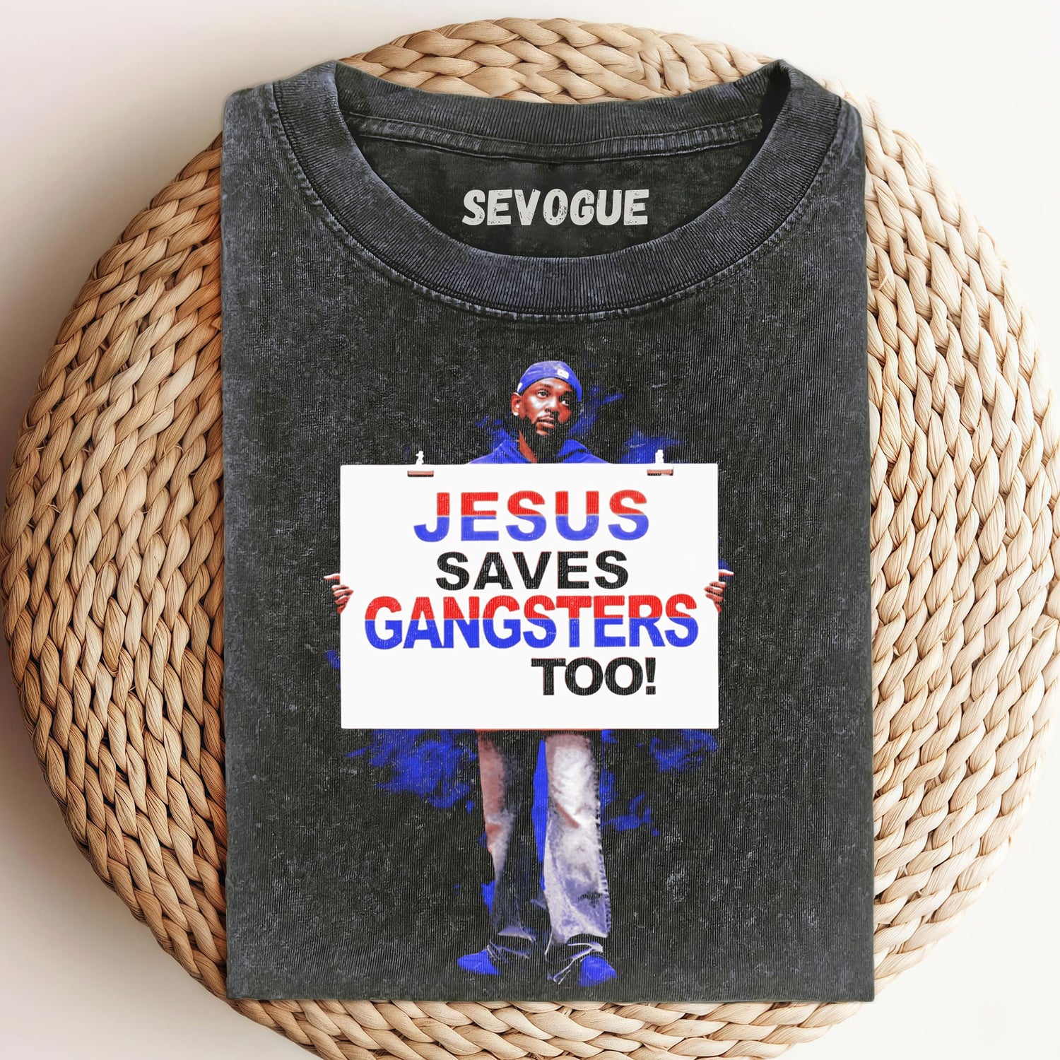 Kendrick Lamar “Jesus Save Gangsters Too” Unisex Tee, Sweatshirt & Hoodie