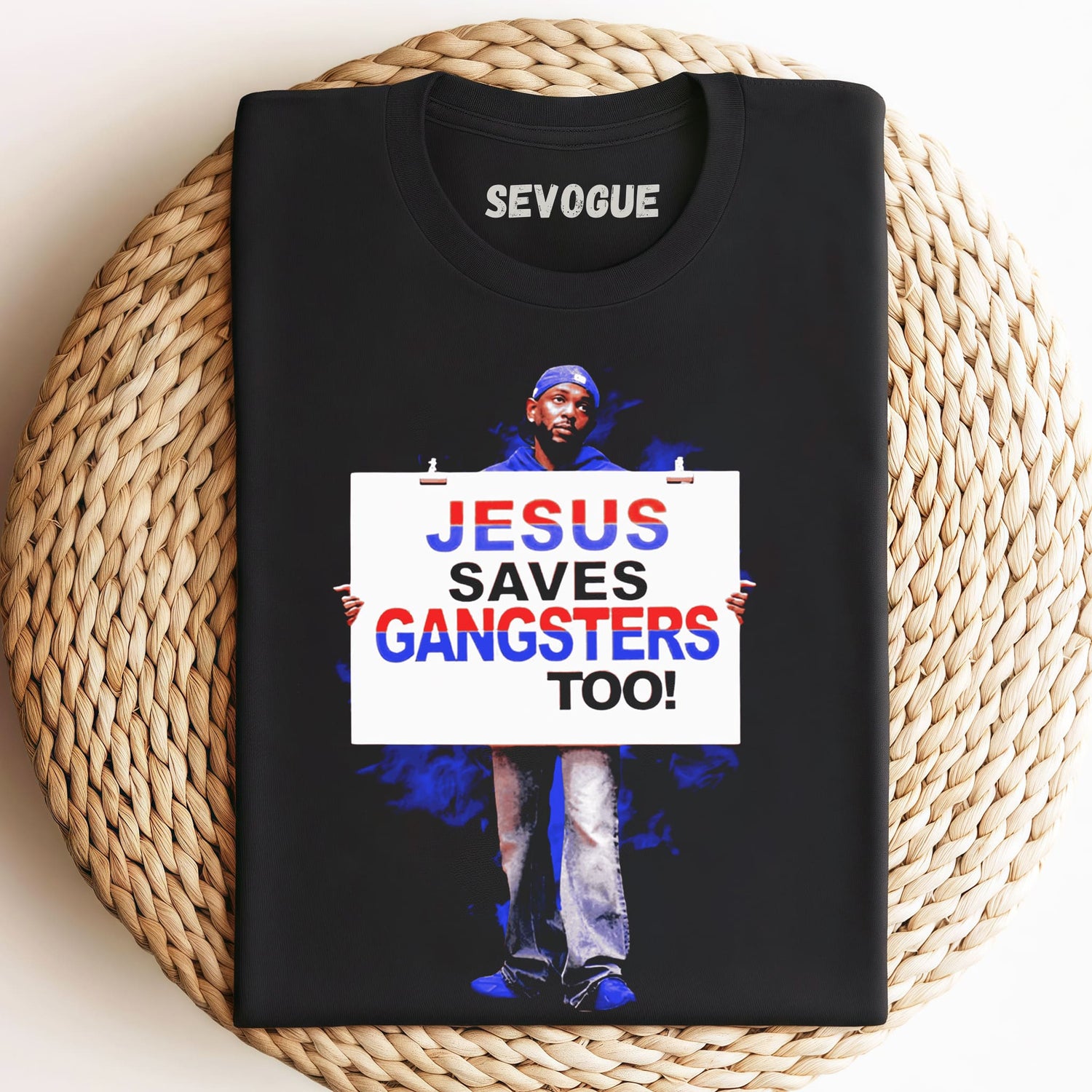 Kendrick Lamar “Jesus Save Gangsters Too” Unisex Tee, Sweatshirt & Hoodie