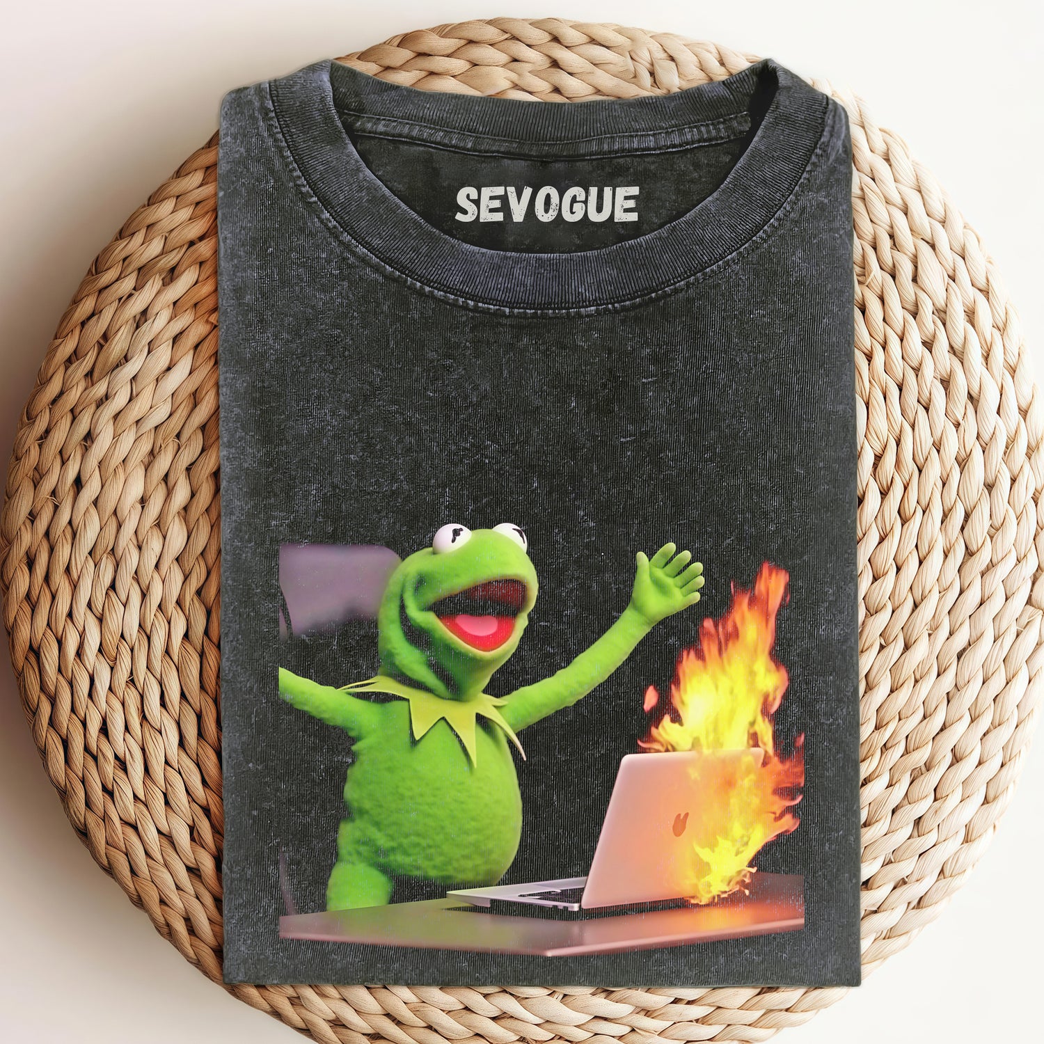 Kermit The Frog Meme V21 Unisex Tee, Sweatshirt & Hoodi