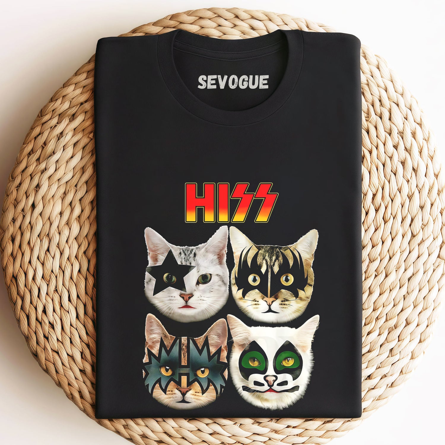 Kiss Cat Unisex Tee, Sweatshirt & Hoodie
