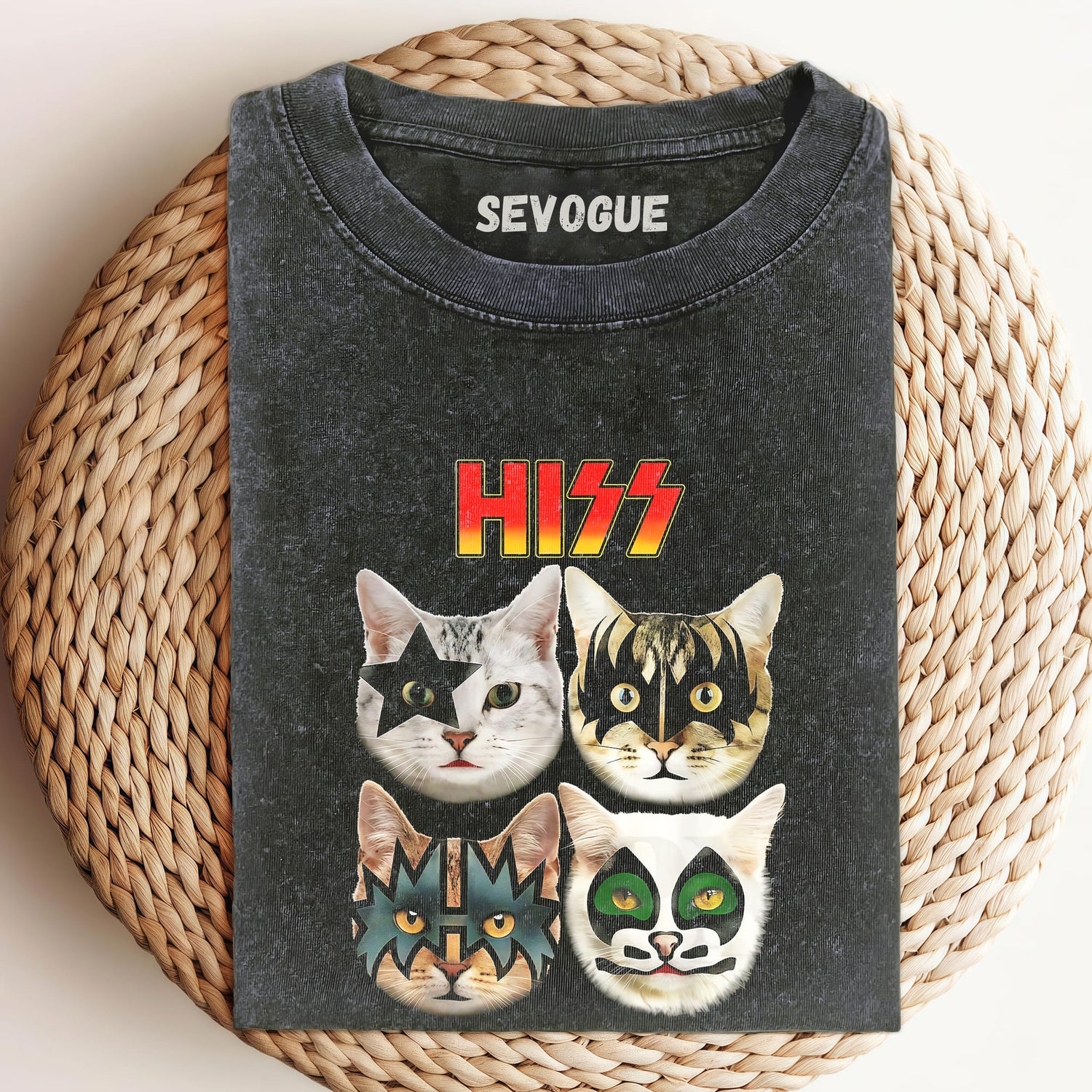 Kiss Cat Unisex Tee, Sweatshirt & Hoodie